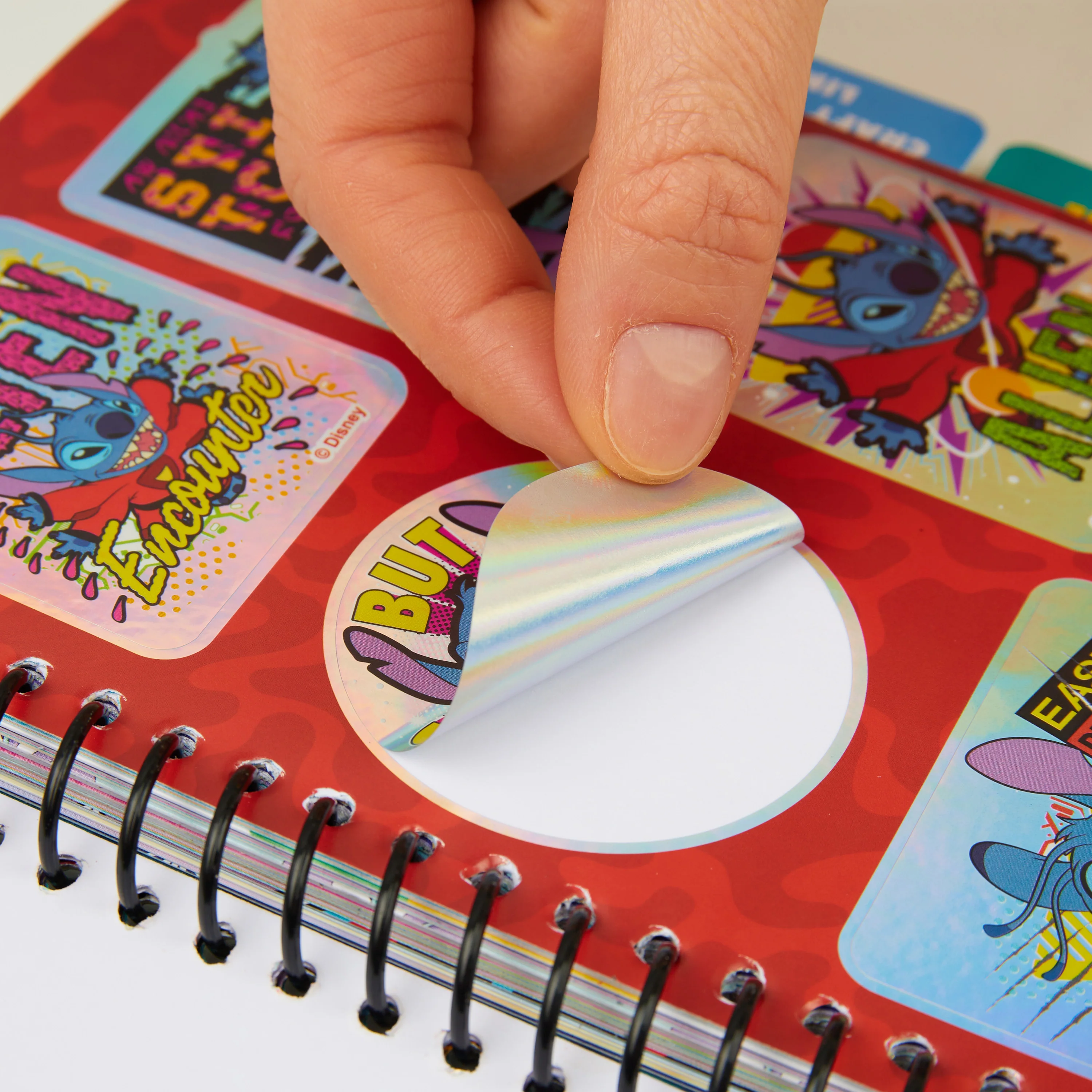 Disney Stitch Sticker Book for Kids with 28 Sticker Sheets Stickers for Scrapbooking - Image 5