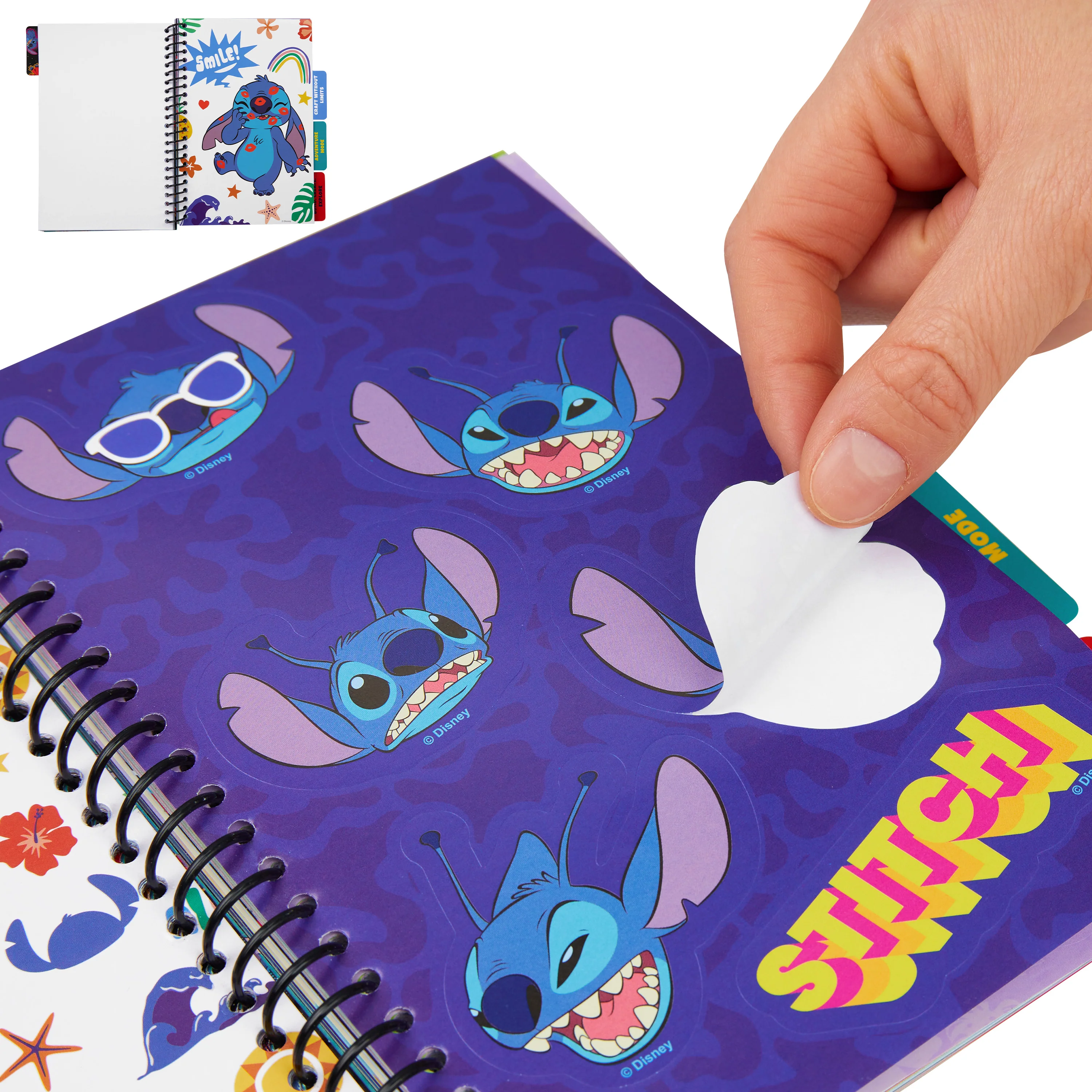 Disney Stitch Sticker Book for Kids with 28 Sticker Sheets Stickers for Scrapbooking - Image 6