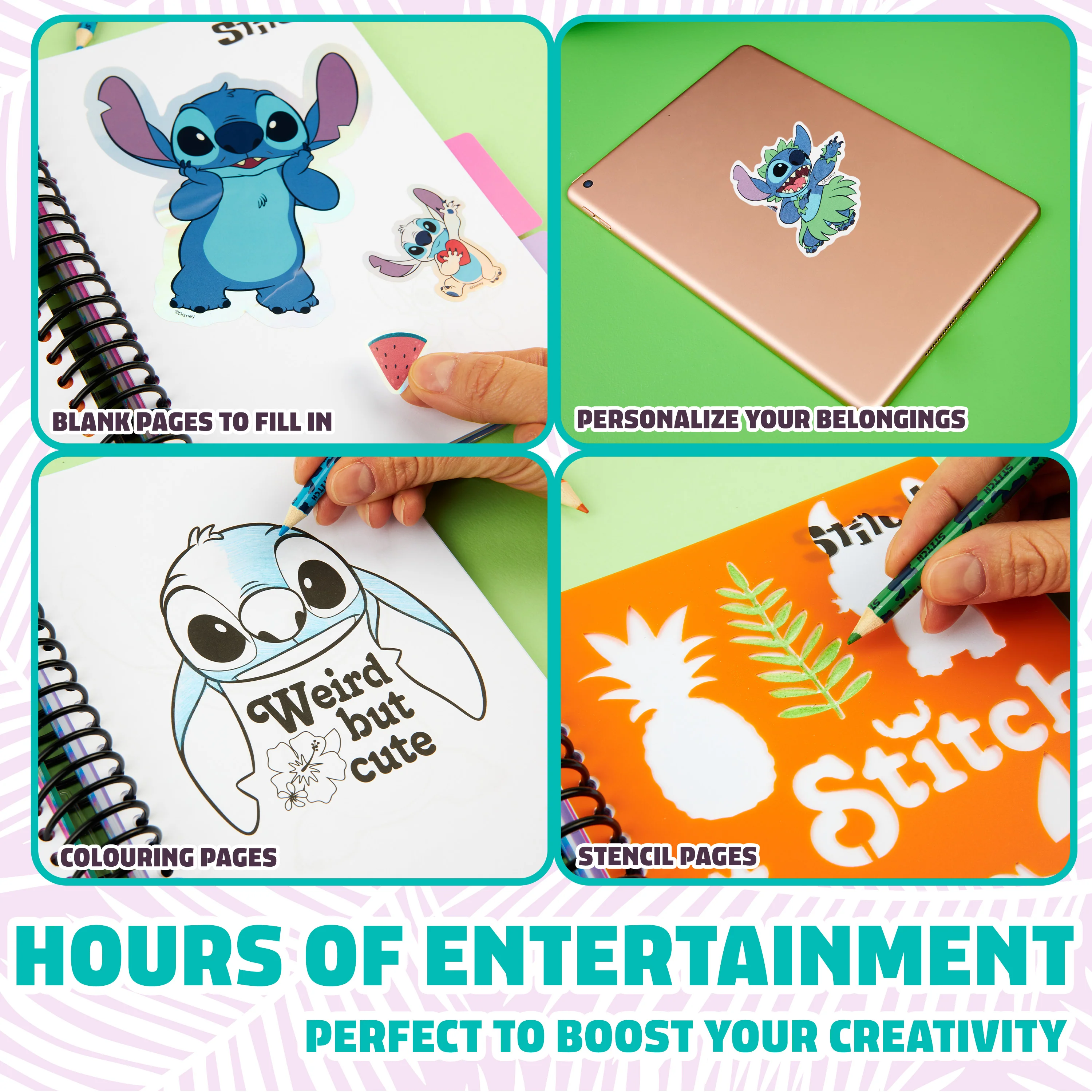 Disney Stitch Sticker Book for Kids with Over 1000 Stickers - Image 5