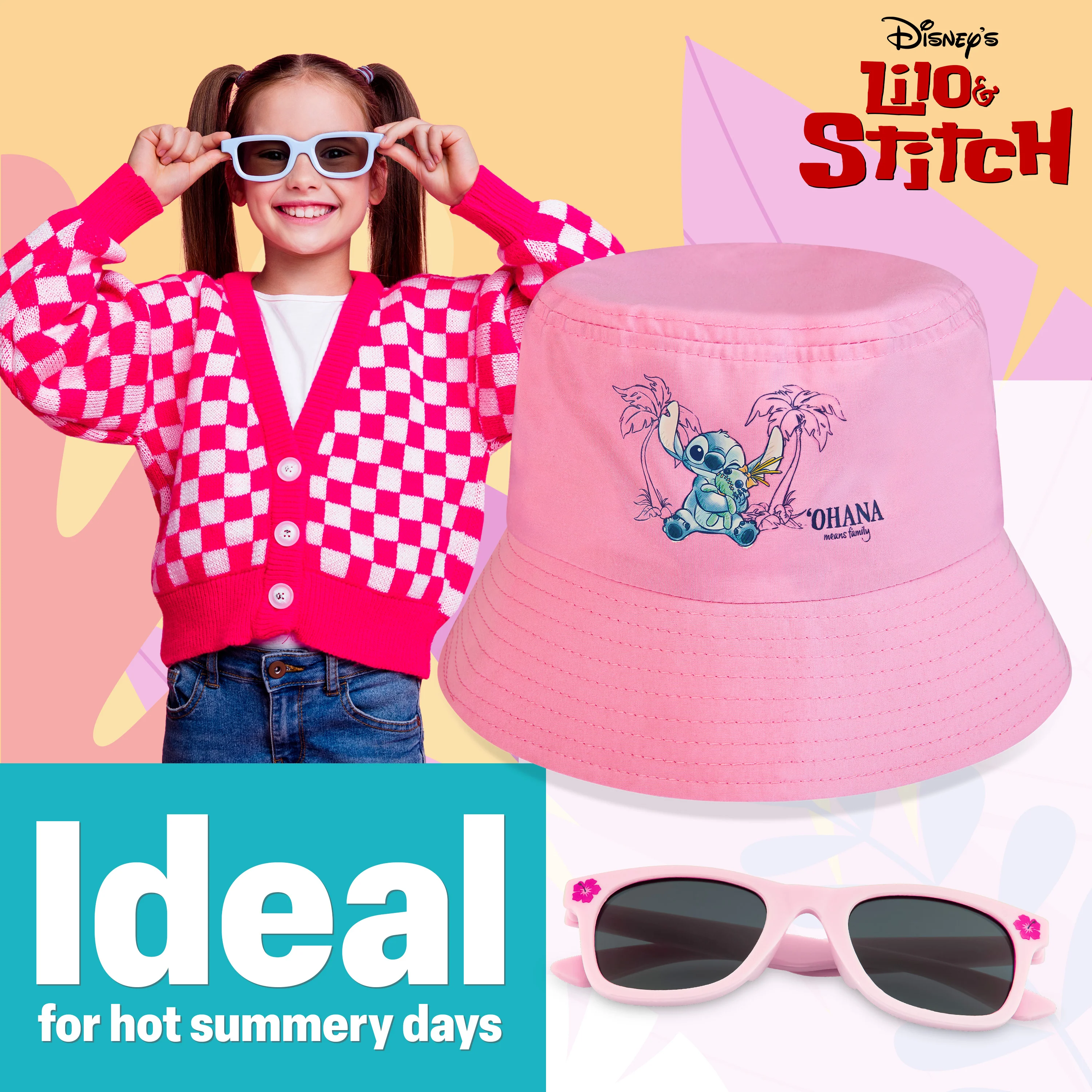 Disney Stitch Sunglasses and Bucket Hat - Image 3