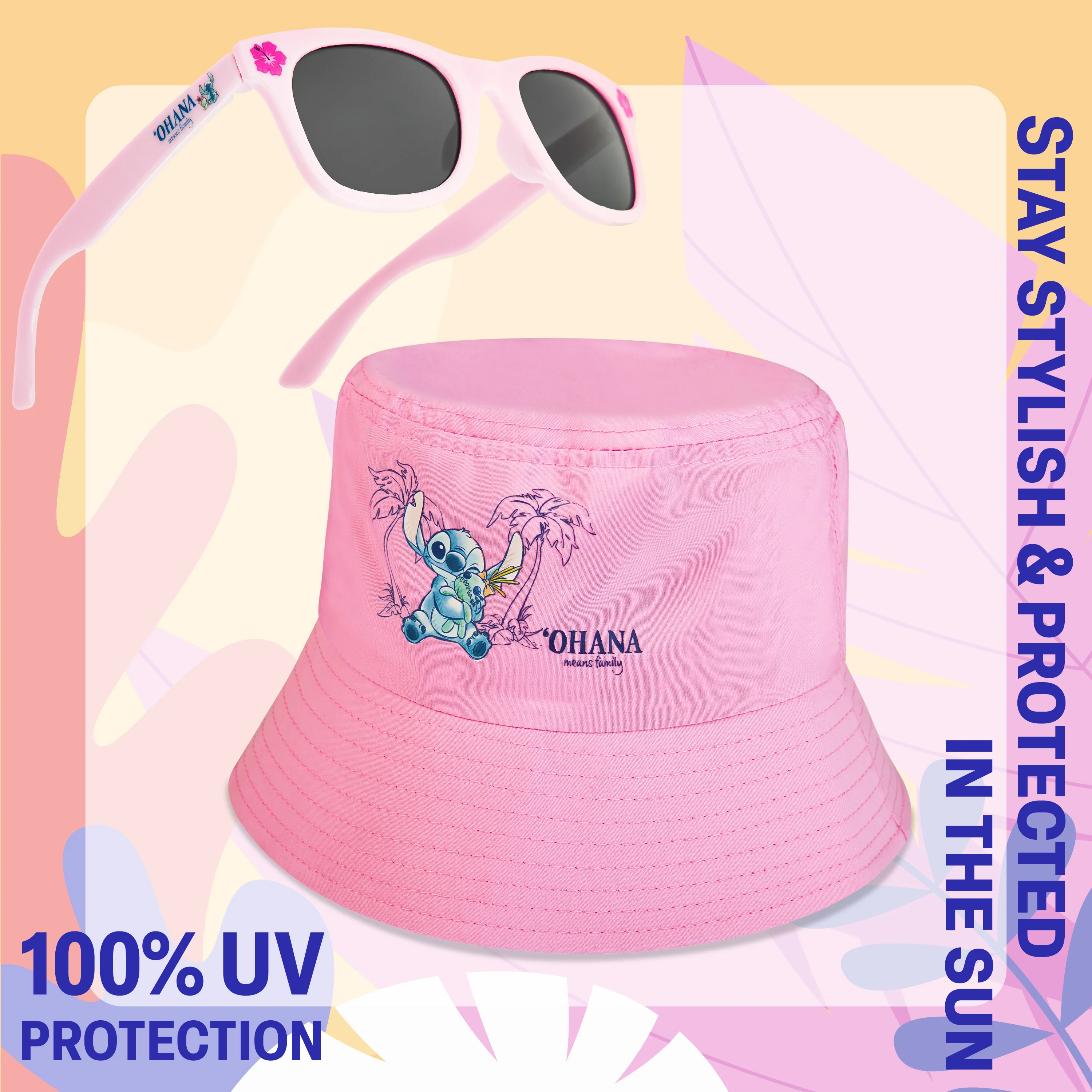 Disney Stitch Sunglasses and Bucket Hat - Image 4