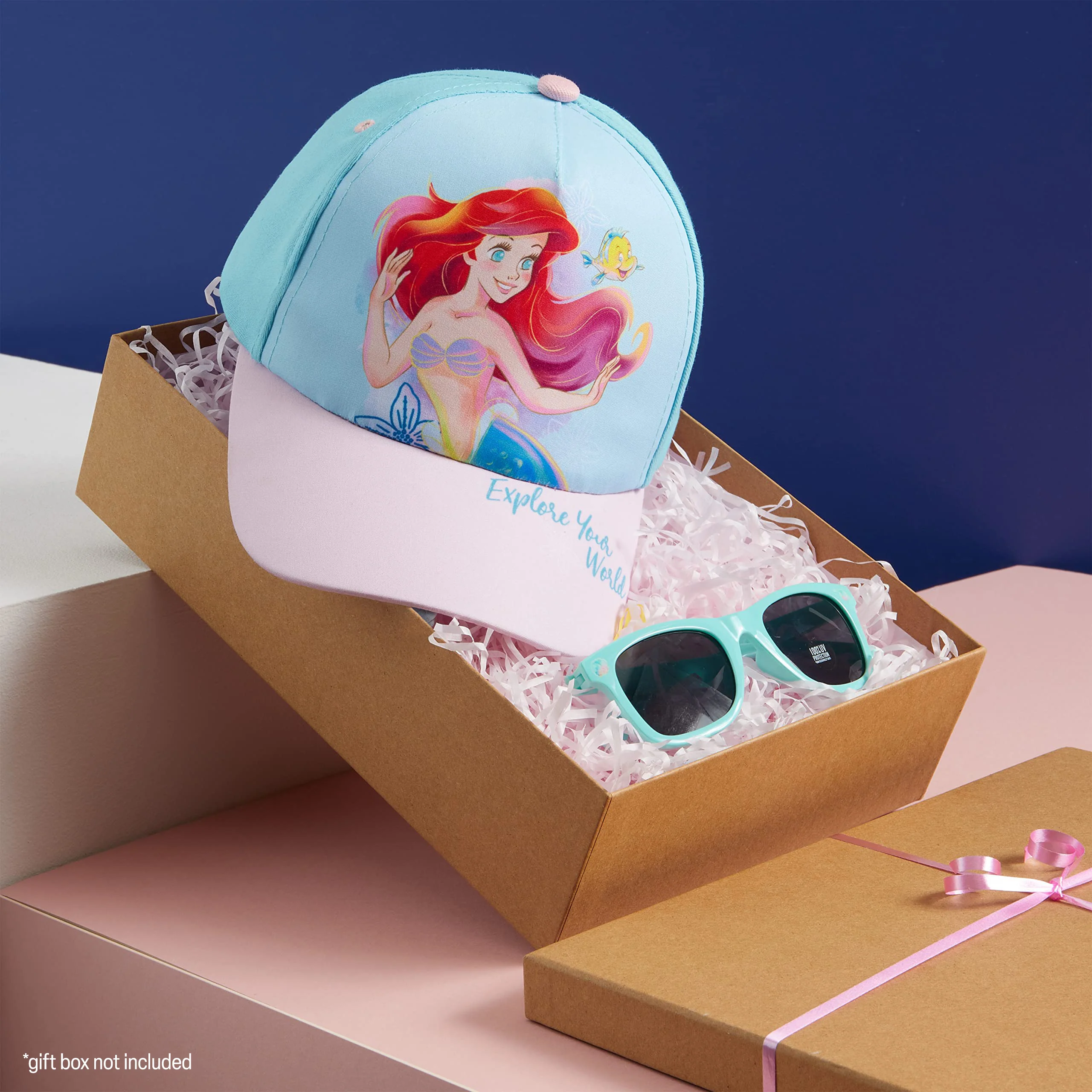 Disney Stitch Sunglasses Baseball Cap Girls Accessories Set Summer Lightweight Sun Hat UV400 Kids Sunglasses Beach Holiday - Image 2