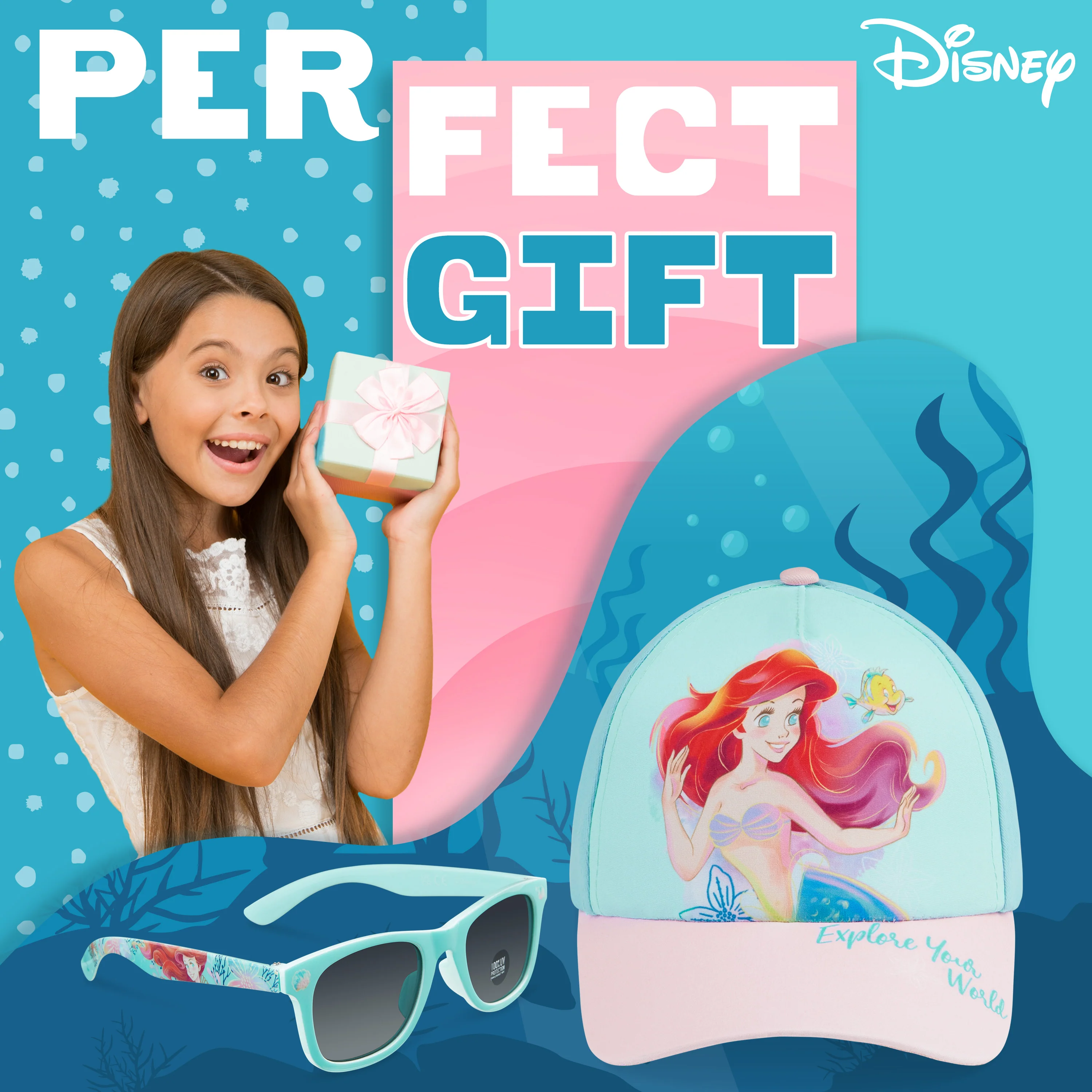 Disney Stitch Sunglasses Baseball Cap Girls Accessories Set Summer Lightweight Sun Hat UV400 Kids Sunglasses Beach Holiday - Image 3