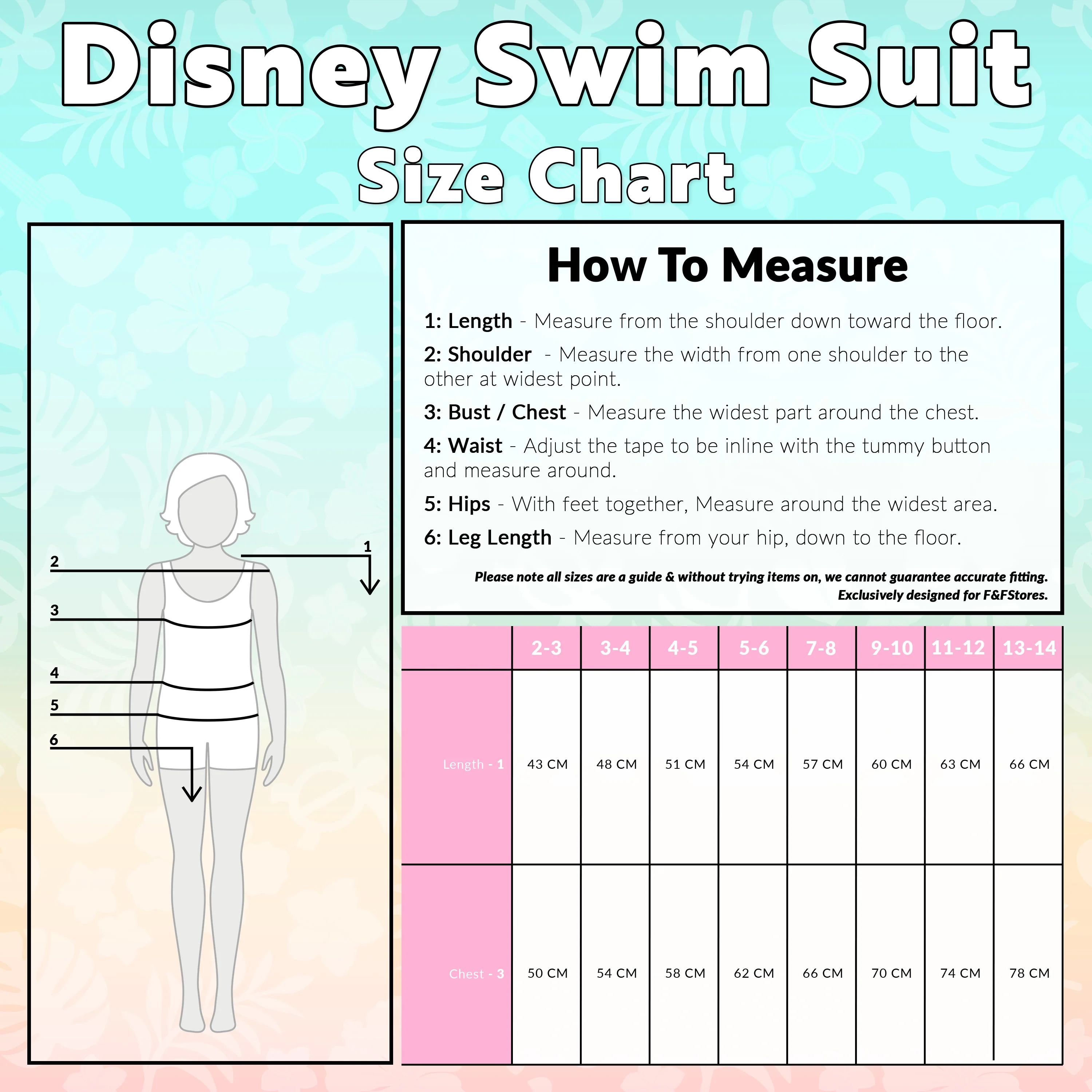 Disney Stitch Swimming Costume Girls, One Piece Swimsuit - Image 6