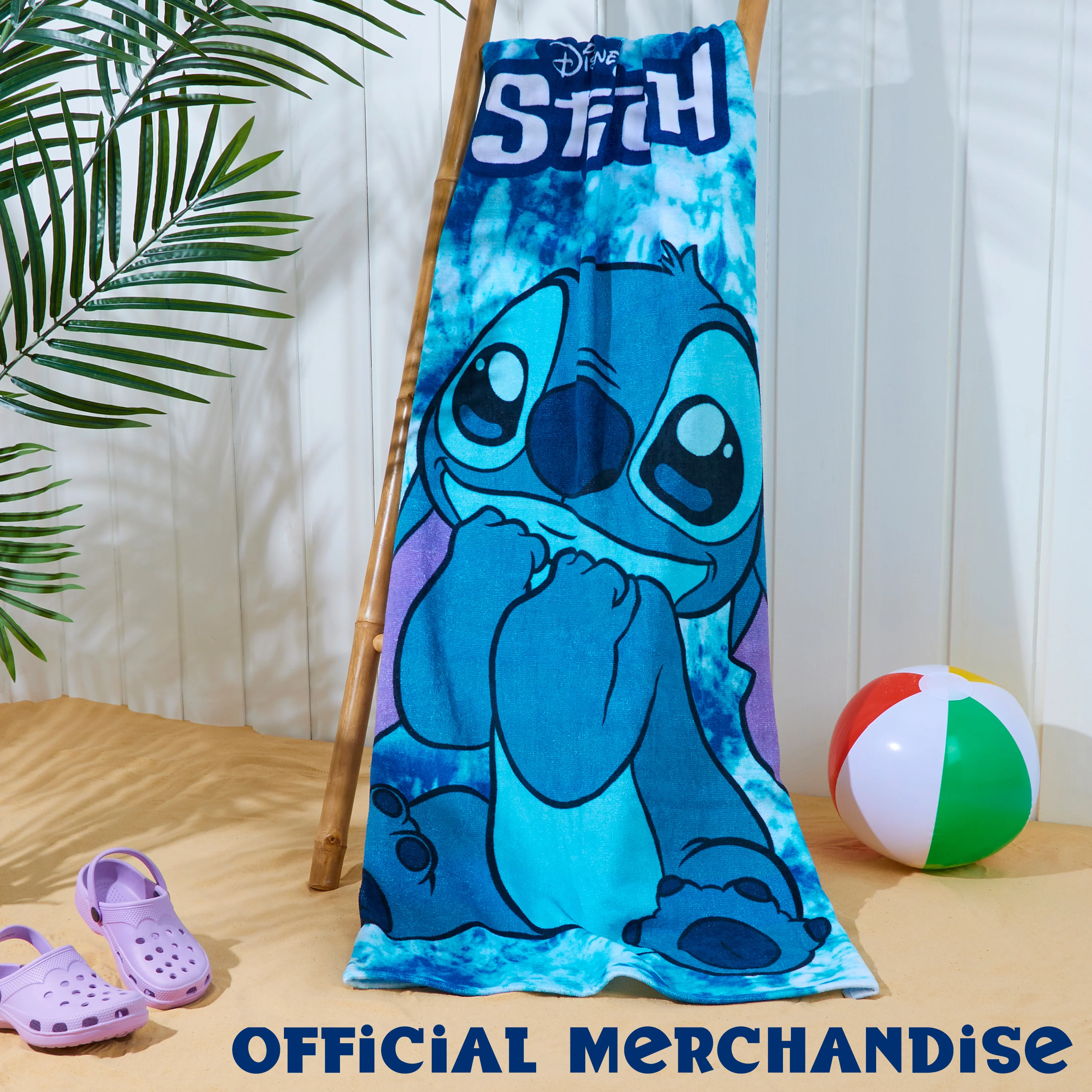 Disney Stitch Towel for Kids Toddlers Soft Absorbent Bath Shower Swimming Beach Towel - Image 5