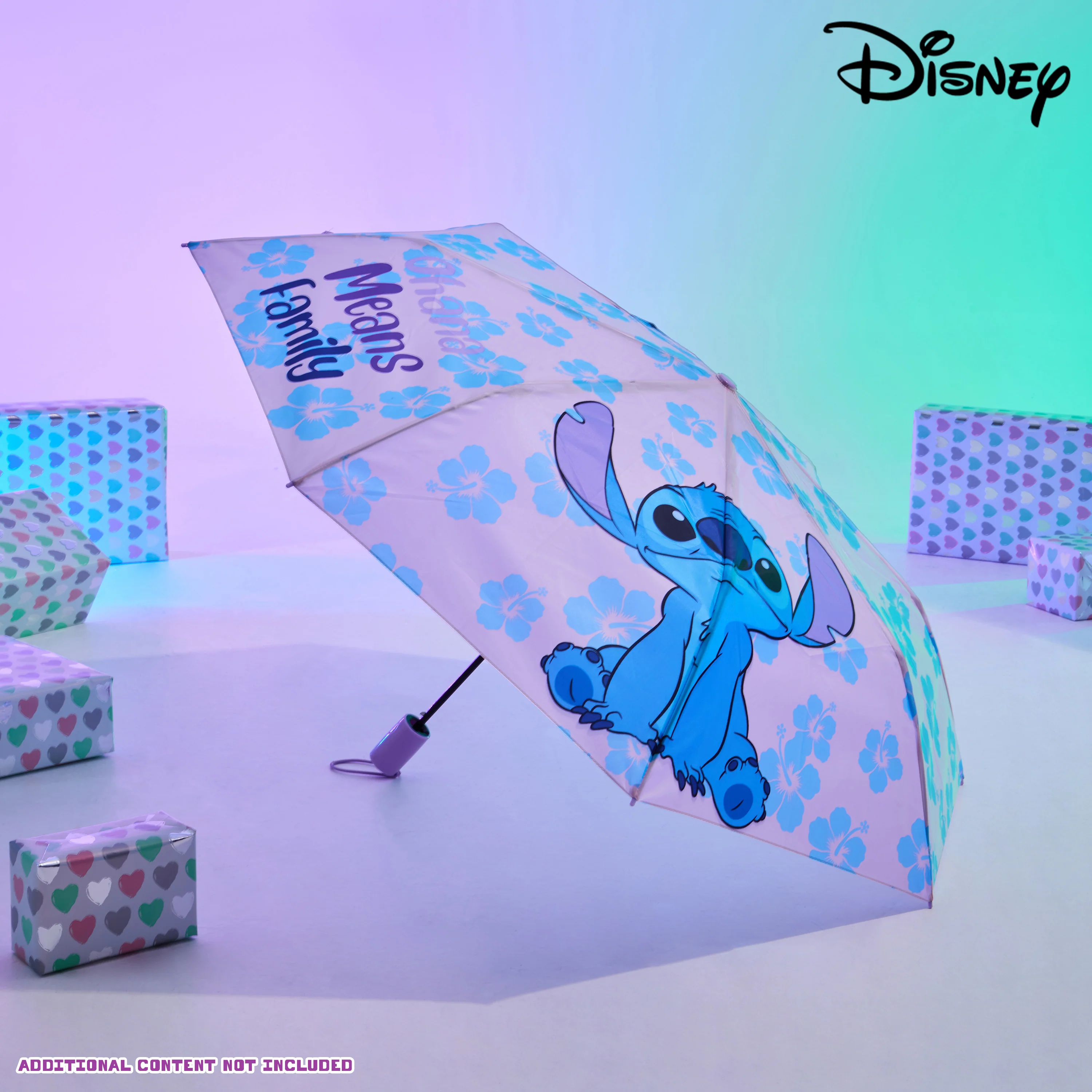 Disney Stitch Umbrella for Adults Teens Kids - Folding Telescopic Umbrella - Image 2