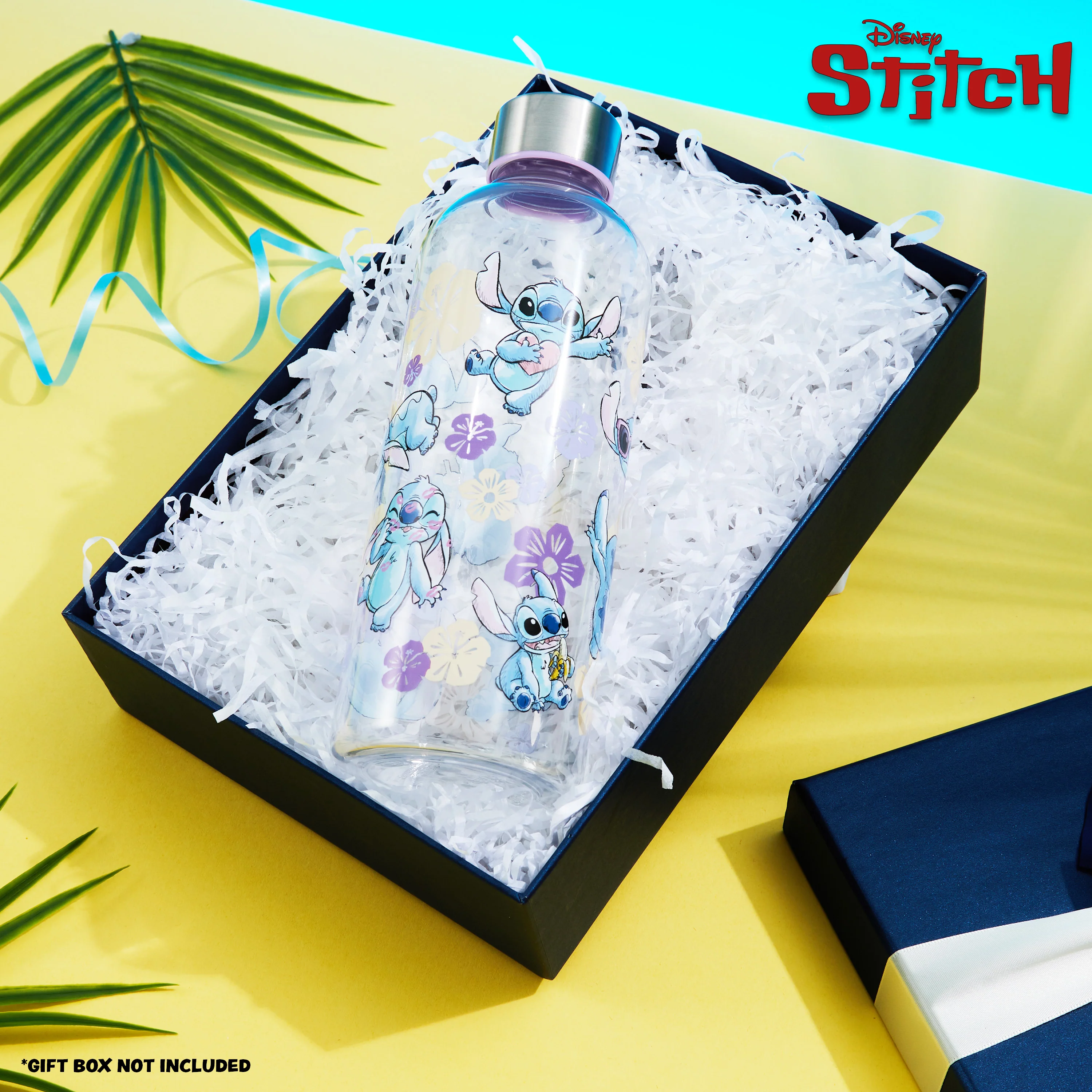 Disney Stitch Water Bottle 850ml Screw Top Bottle BPA Free Drinks Bottle for Kids and Teenagers - Image 2