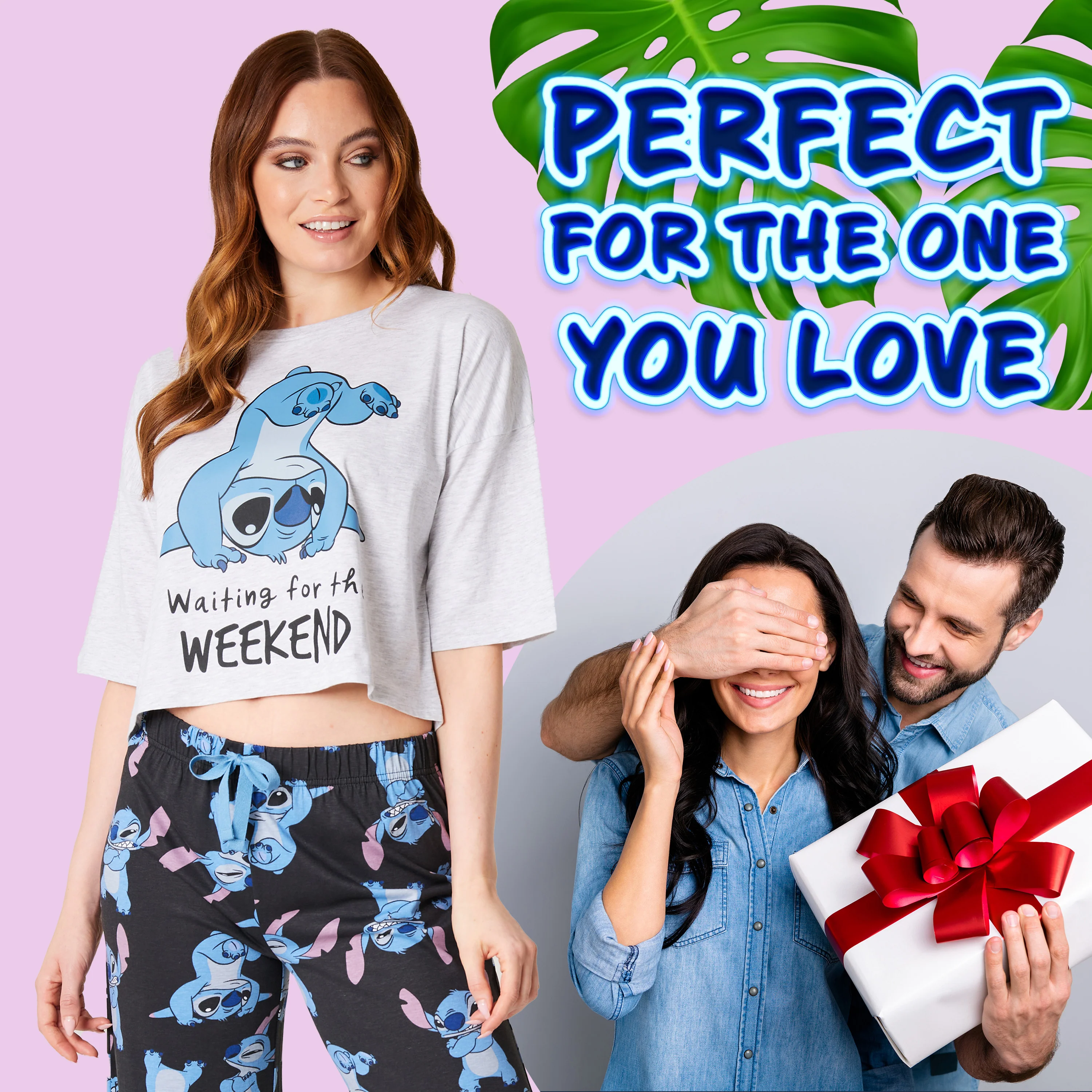Disney Stitch Womens Pyjamas Set - Nightwear Baby Yoda Long PJs Comfy Lounge Wear S-XL Women Teenagers - Gifts for Women - Image 5