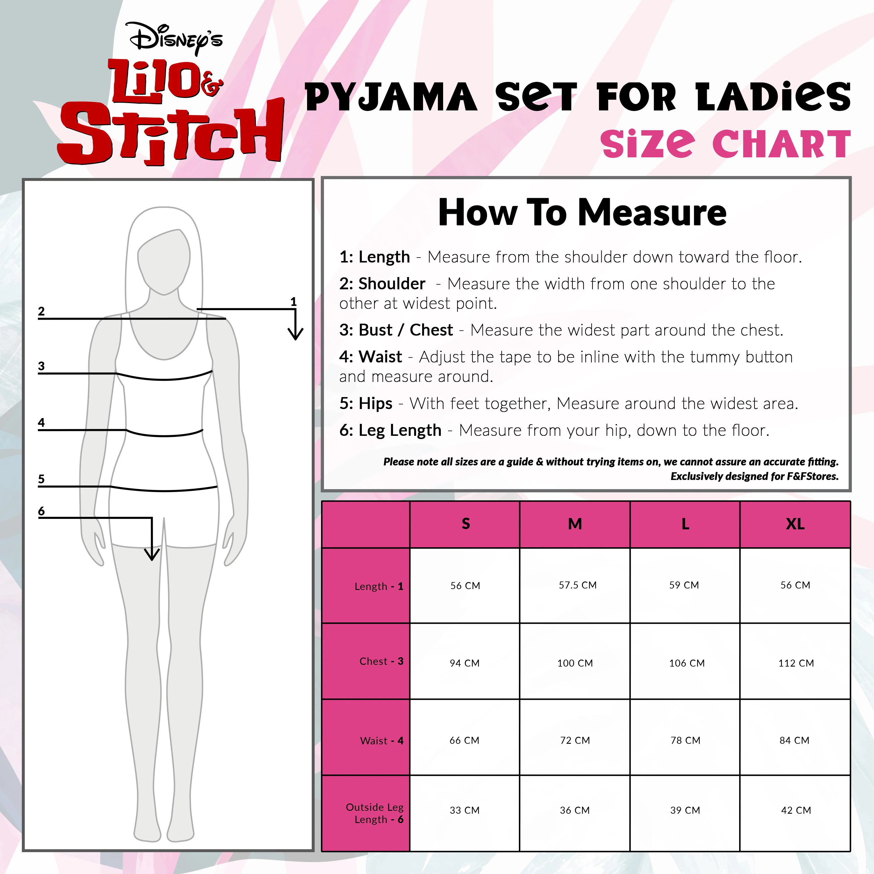 Disney Stitch Womens Short Pyjamas Set Soft Lounge Wear Pack of 2 Stitch Gifts - Image 6