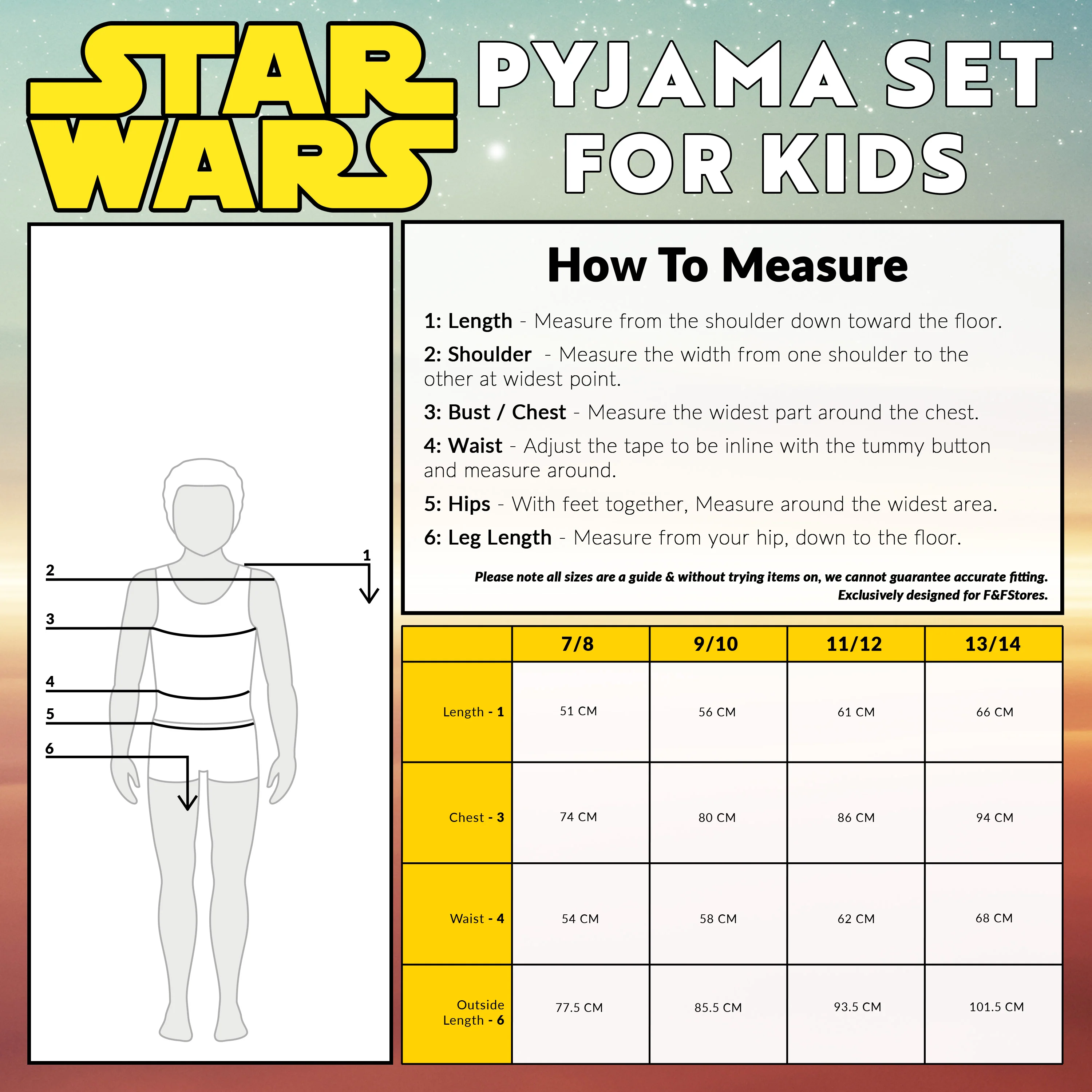 Disney The Mandalorian Boys Pyjamas, Baby Yoda Pyjama Set for Boys - Image 6