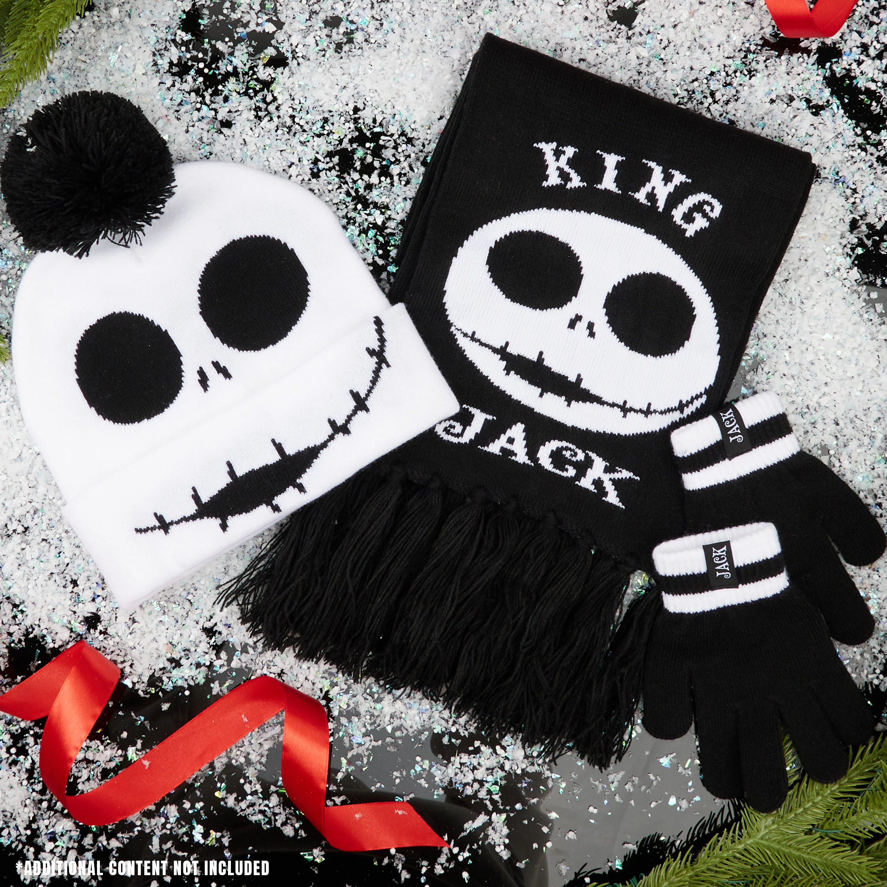 Disney The Nightmare Before Christmas Girls Winter Accessories Set - Girls Gifts - Image 2