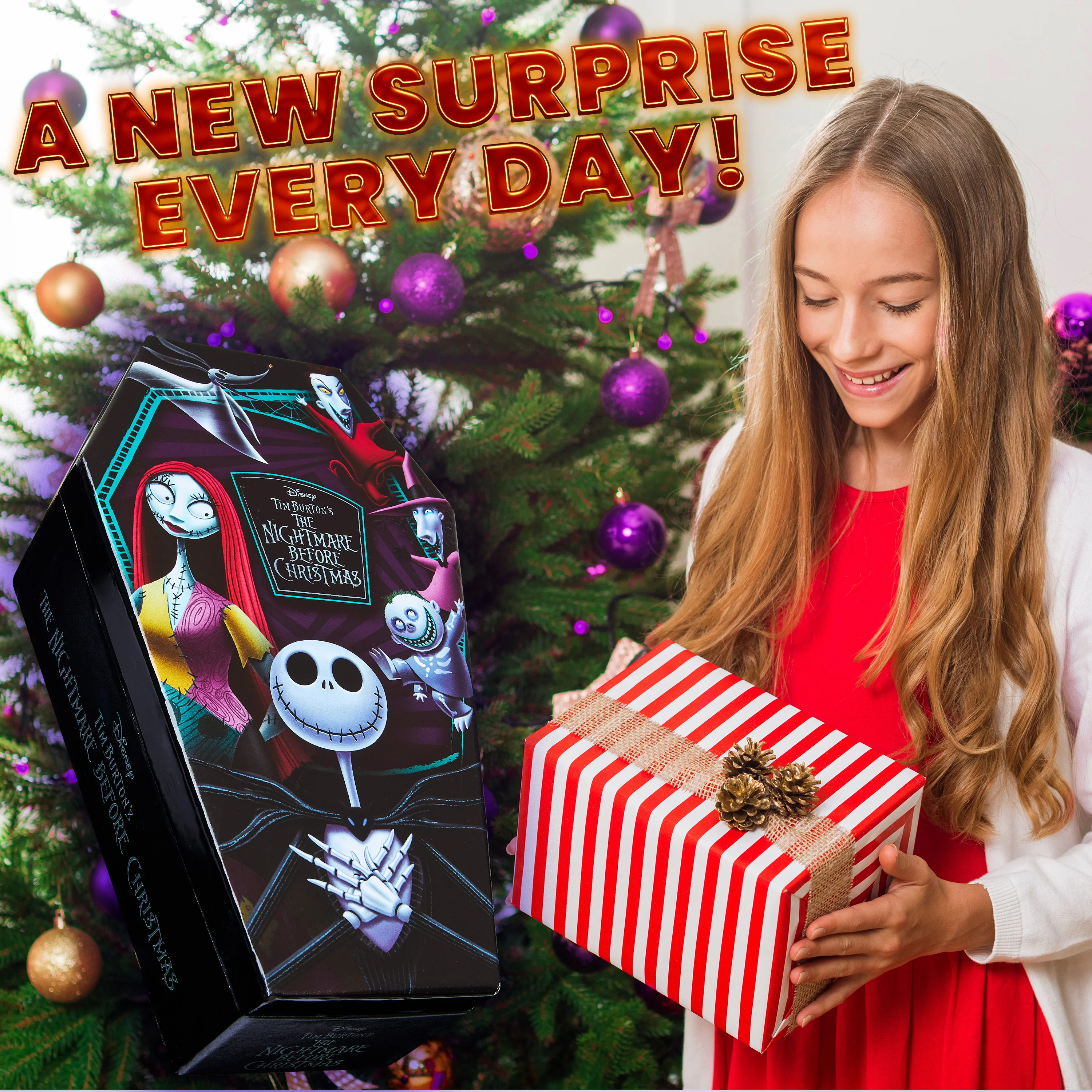 Disney The Nightmare Before Christmas Jewellery Advent Calendar 2025 (Black Jewellery) - Image 6