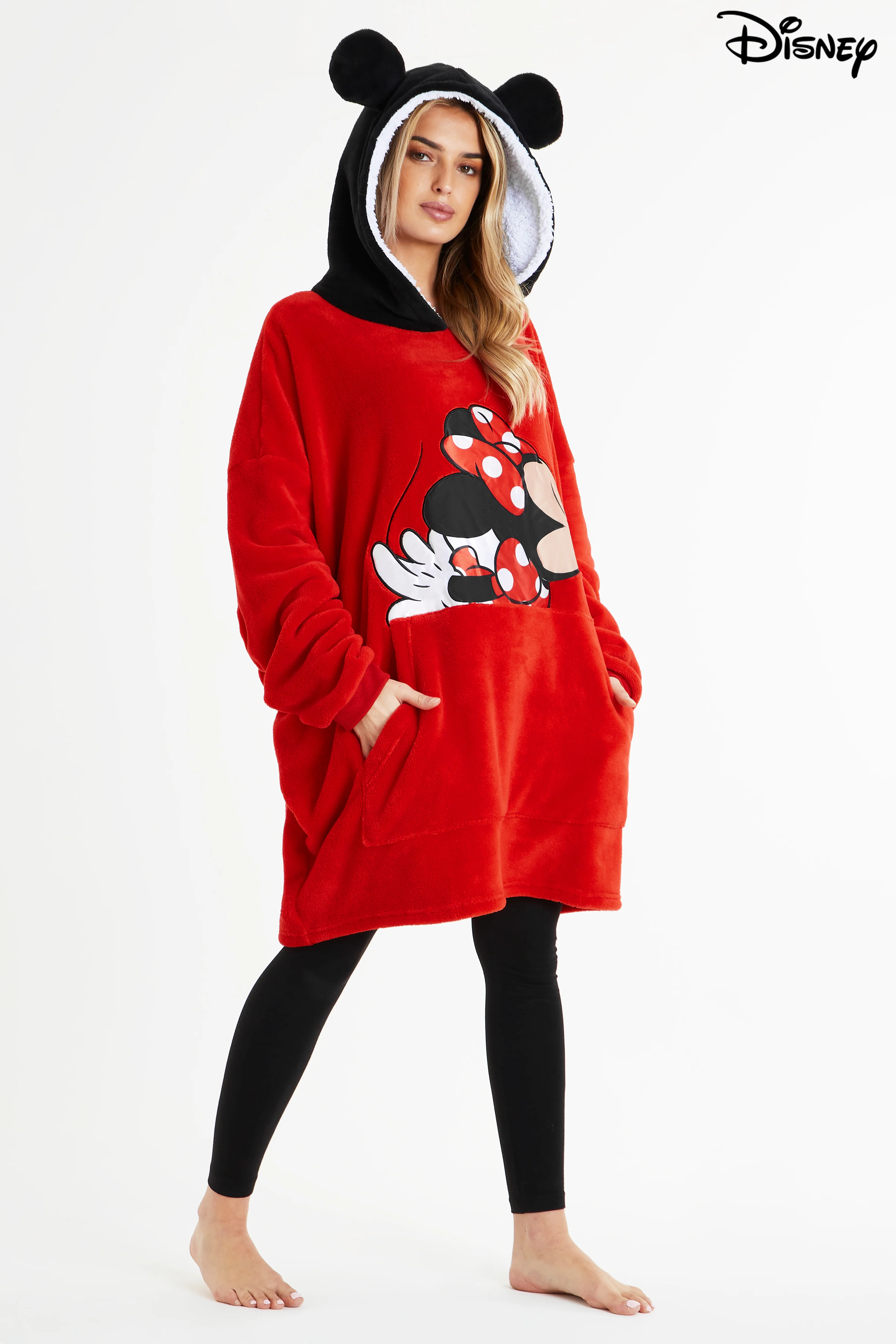 Disney Women's Hoodies, Oversized Blanket Hoodie, Minnie and Mickey Gifts - Image 7