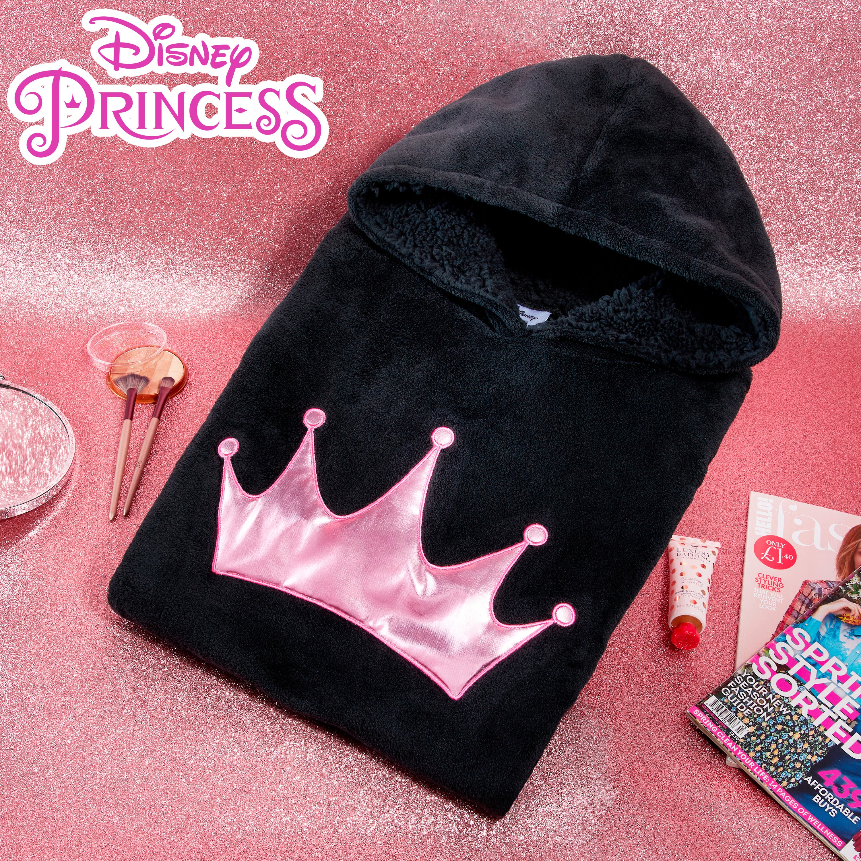 Disney Women's Hoodies, Oversized Blanket Hoodie, Minnie and Mickey Gifts - Image 2
