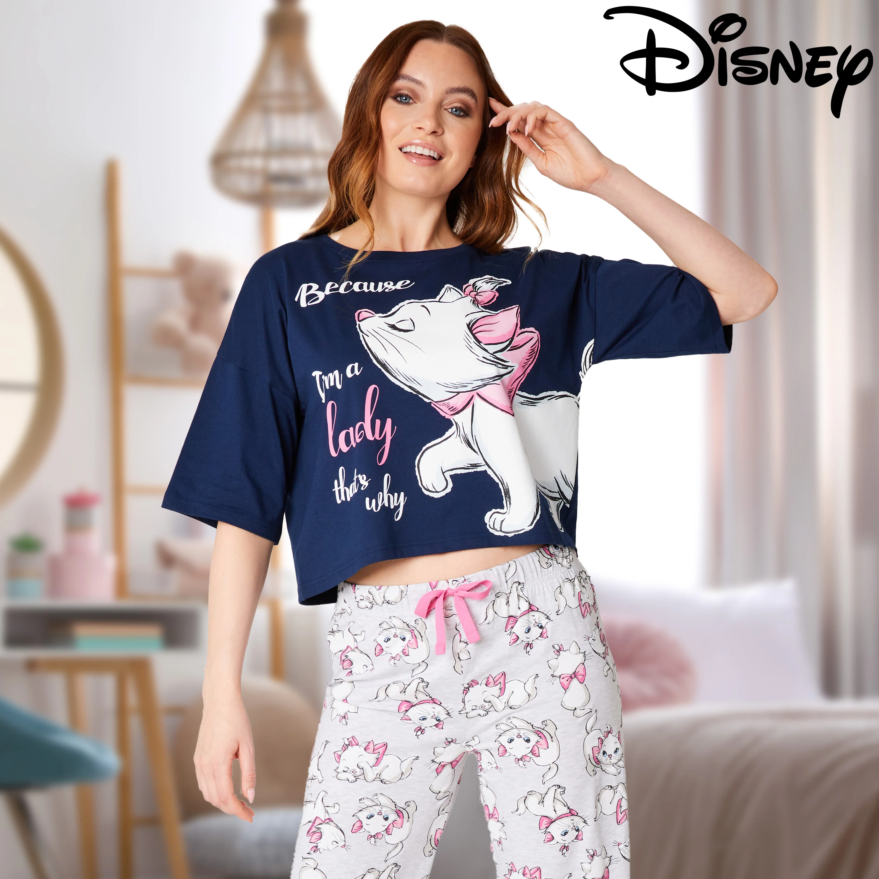Disney Stitch Womens Pyjamas Set - Nightwear Baby Yoda Long PJs Comfy Lounge Wear S-XL Women Teenagers - Gifts for Women - Image 5