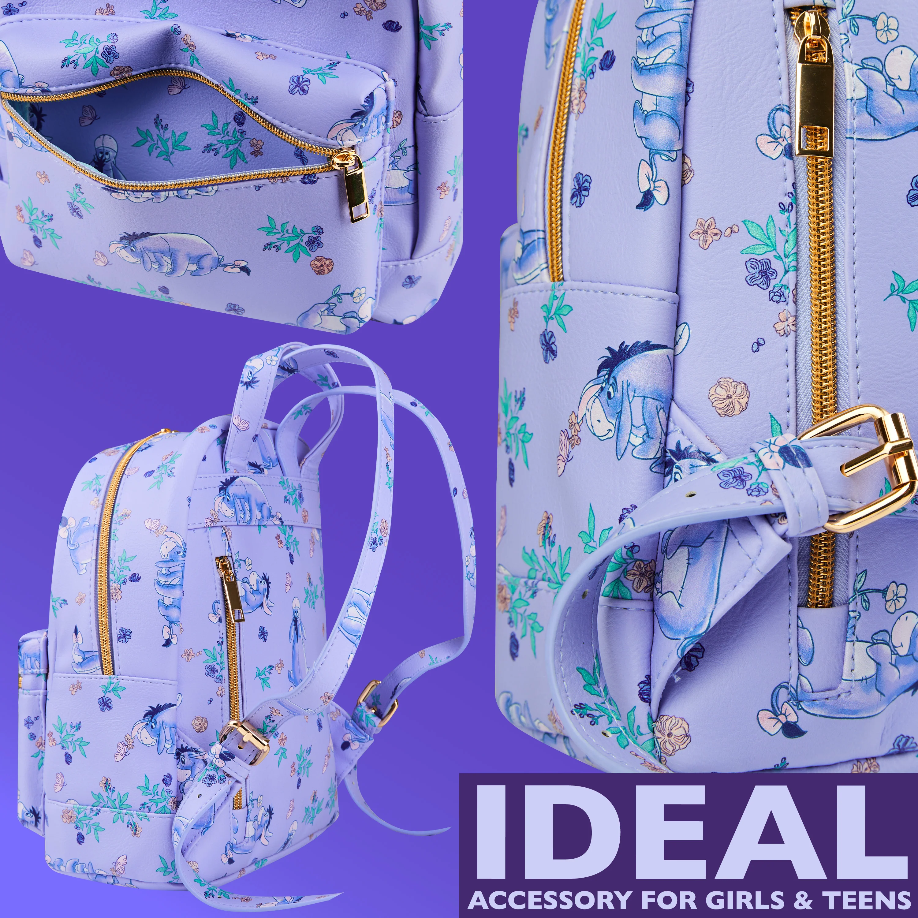 Disney Women's Rucksack Faux Leather Backpack - Image 5