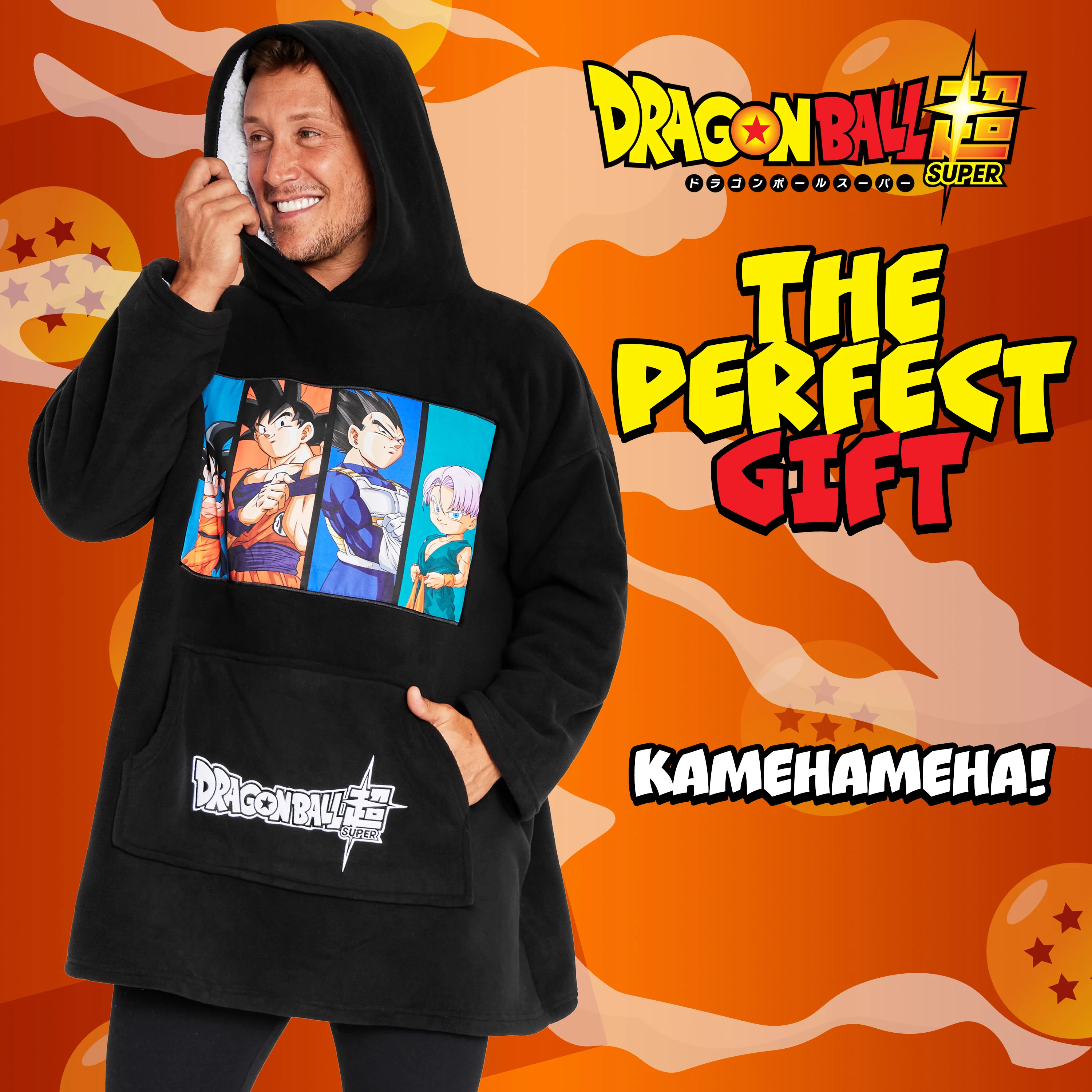 Dragon Ball Z Blanket Hoodie for Men and Teenagers - Image 2