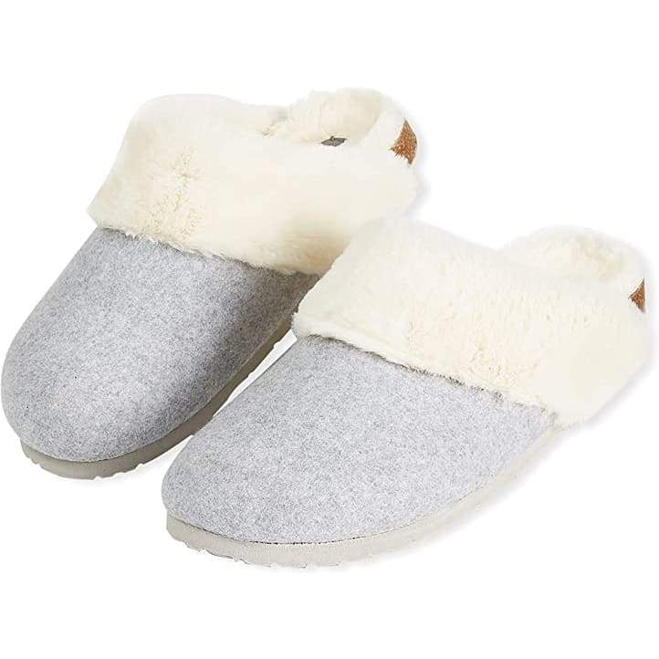 Dunlop Comfy Memory Foam Indoor Outdoor Super Soft Fluffy Slippers for Women - Image 11