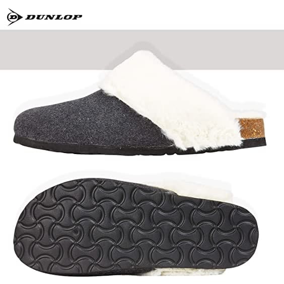 Dunlop Comfy Memory Foam Indoor Outdoor Super Soft Fluffy Slippers for Women - Image 7
