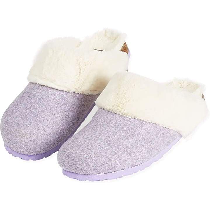 Dunlop Comfy Memory Foam Indoor Outdoor Super Soft Fluffy Slippers for Women - Image 8