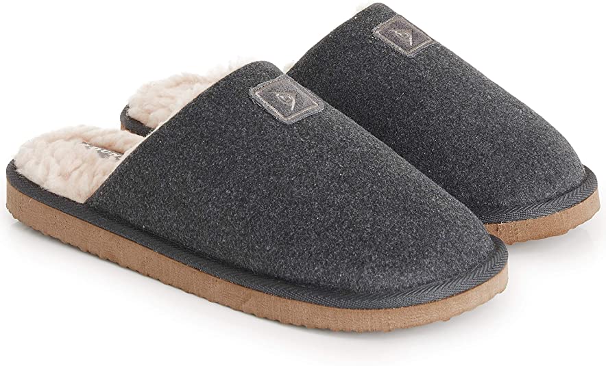 Dunlop Comfy Memory Foam Slippers with Rubber Sole Anti Slip for Men - Image 10