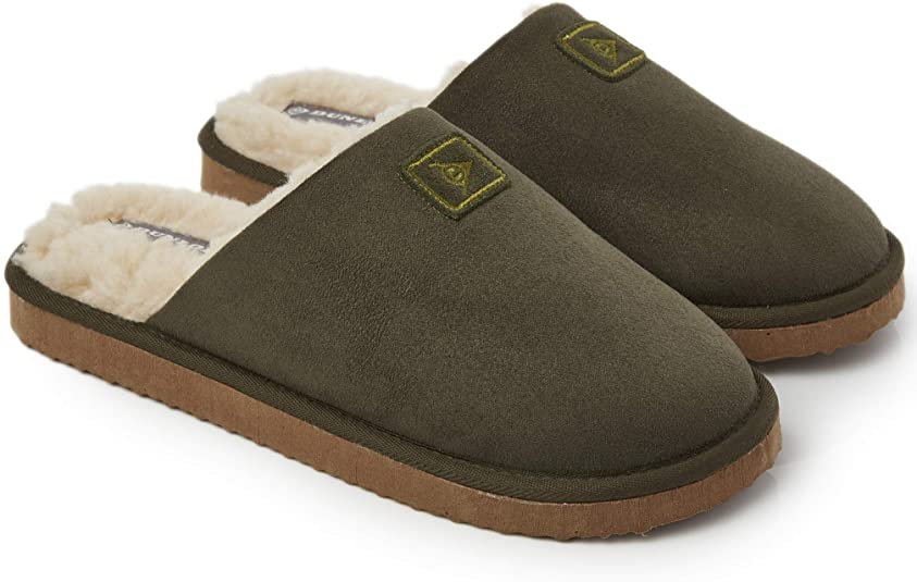 Dunlop Comfy Memory Foam Slippers with Rubber Sole Anti Slip for Men - Image 14