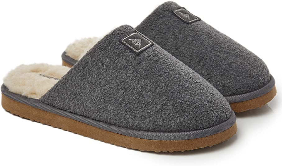 Dunlop Comfy Memory Foam Slippers with Rubber Sole Anti Slip for Men - Image 18