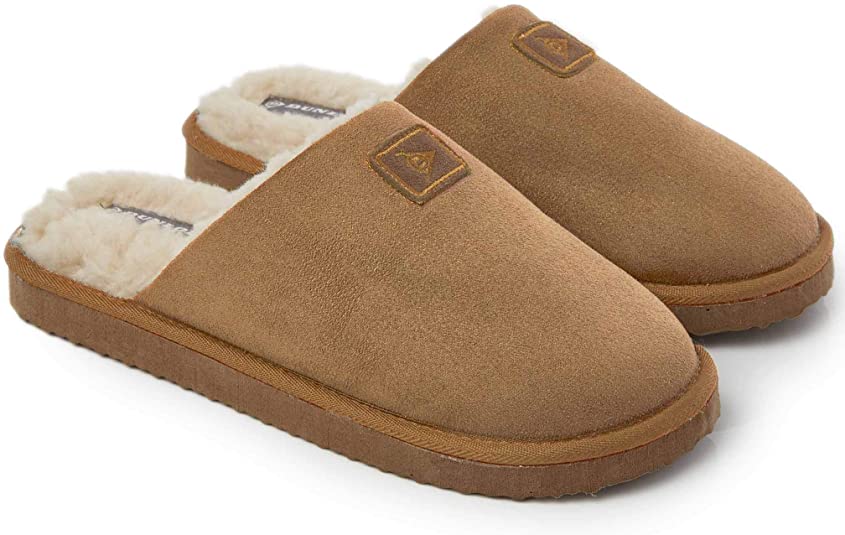 Dunlop Comfy Memory Foam Slippers with Rubber Sole Anti Slip for Men - Image 6