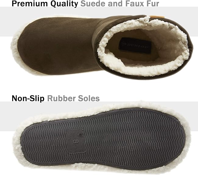 Dunlop Men's Slippers - Boot Slippers for Men - Image 13