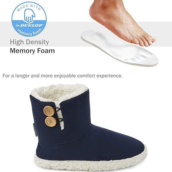 Dunlop Men's Slippers - Boot Slippers for Men - Image 17