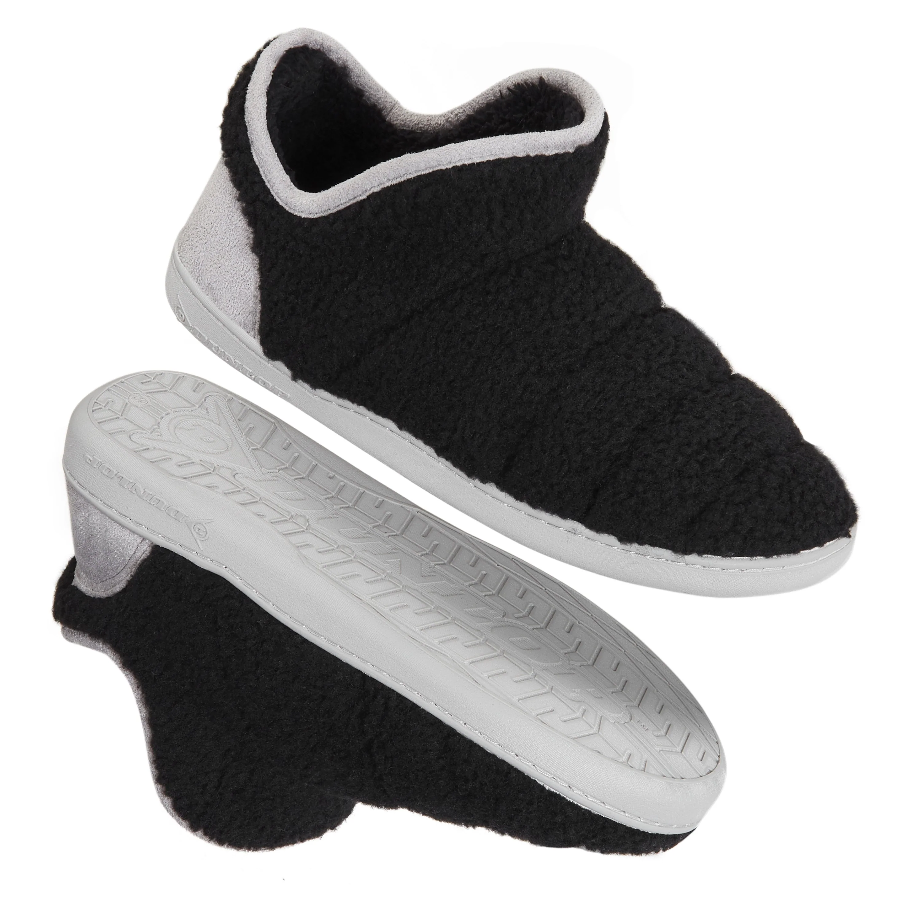 Dunlop Men's Slippers, Memory Foam Boot Slippers with Rubber Sole, Gifts for Men - Image 27