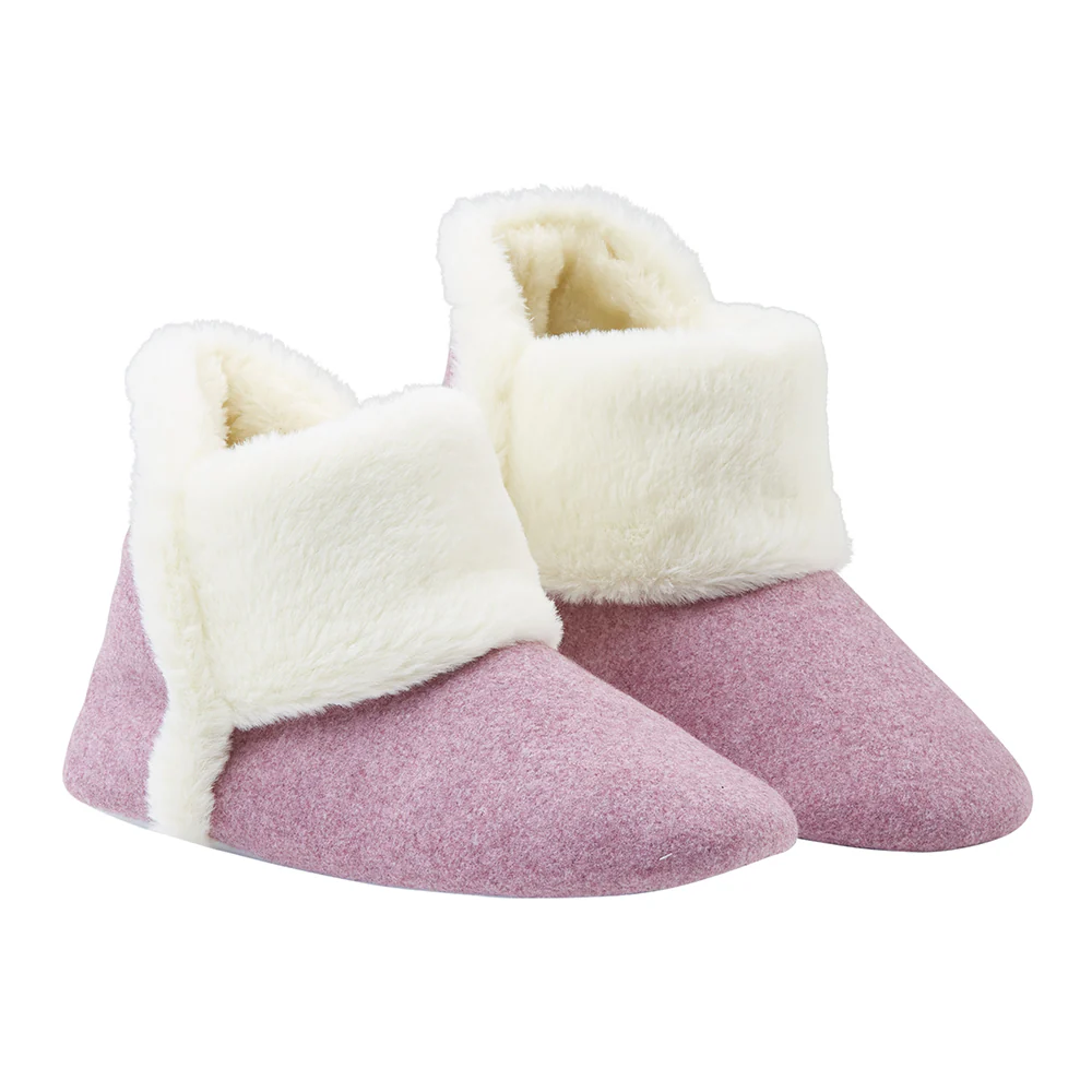 Dunlop Women's Slippers, Fluffy Slipper Boots with Memory Foam Insoles - Image 16