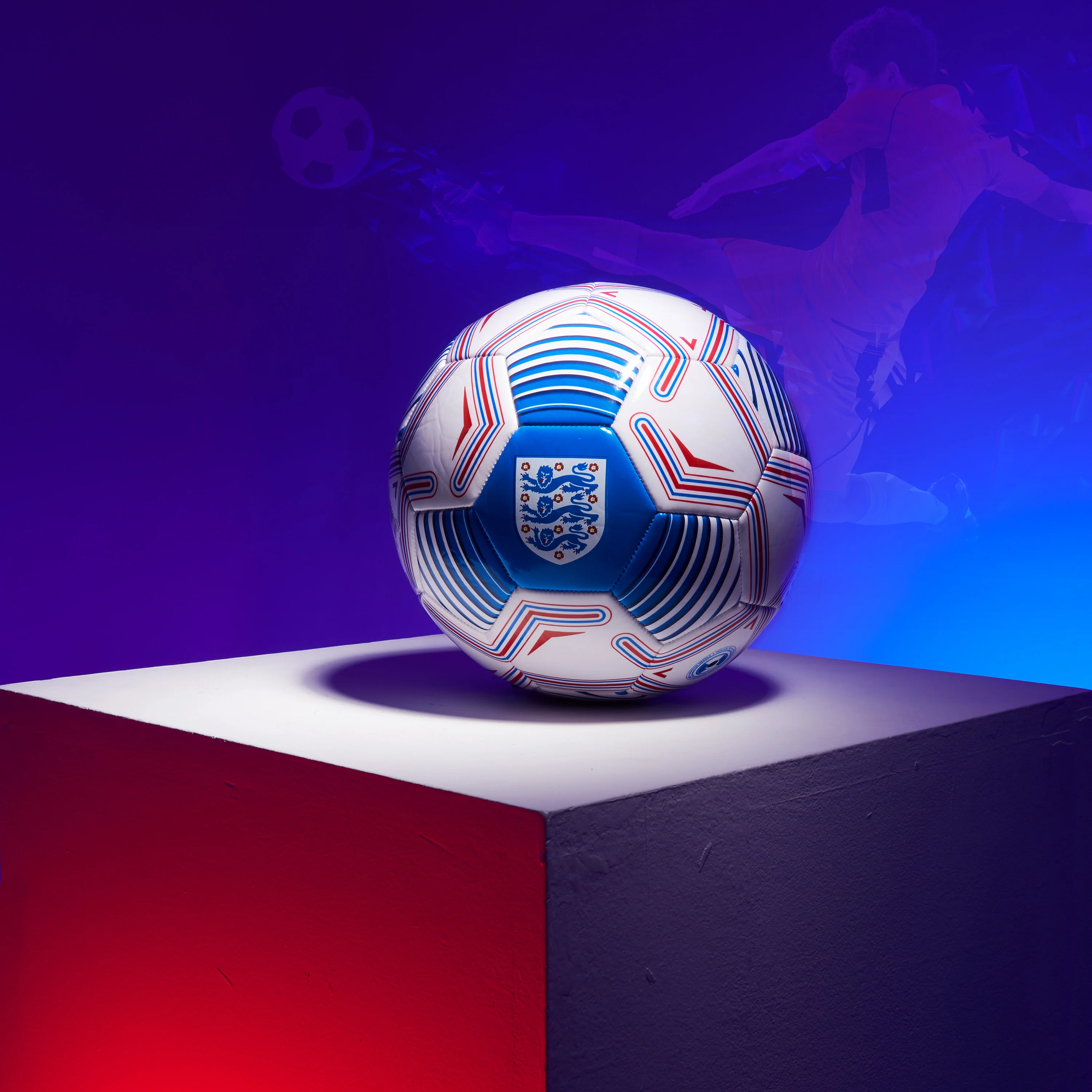 England FA Football - Soccer Ball for Adults & Teenagers - Size 5 - Image 2