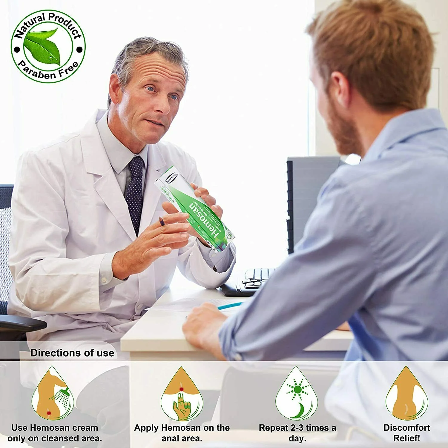 Haemorrhoid Cream Treatment - Fast Relief Cream for Anal Fissures and Hemorrhoids - Image 5