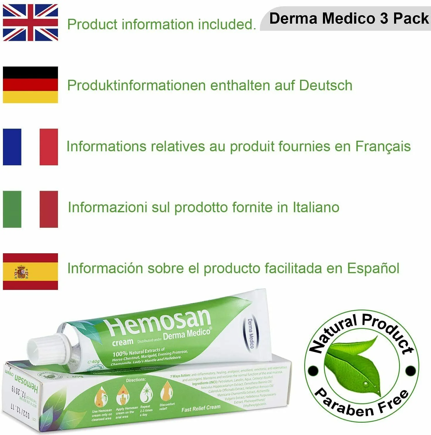 Haemorrhoid Cream Treatment - Fast Relief Cream for Anal Fissures and Hemorrhoids - Image 7