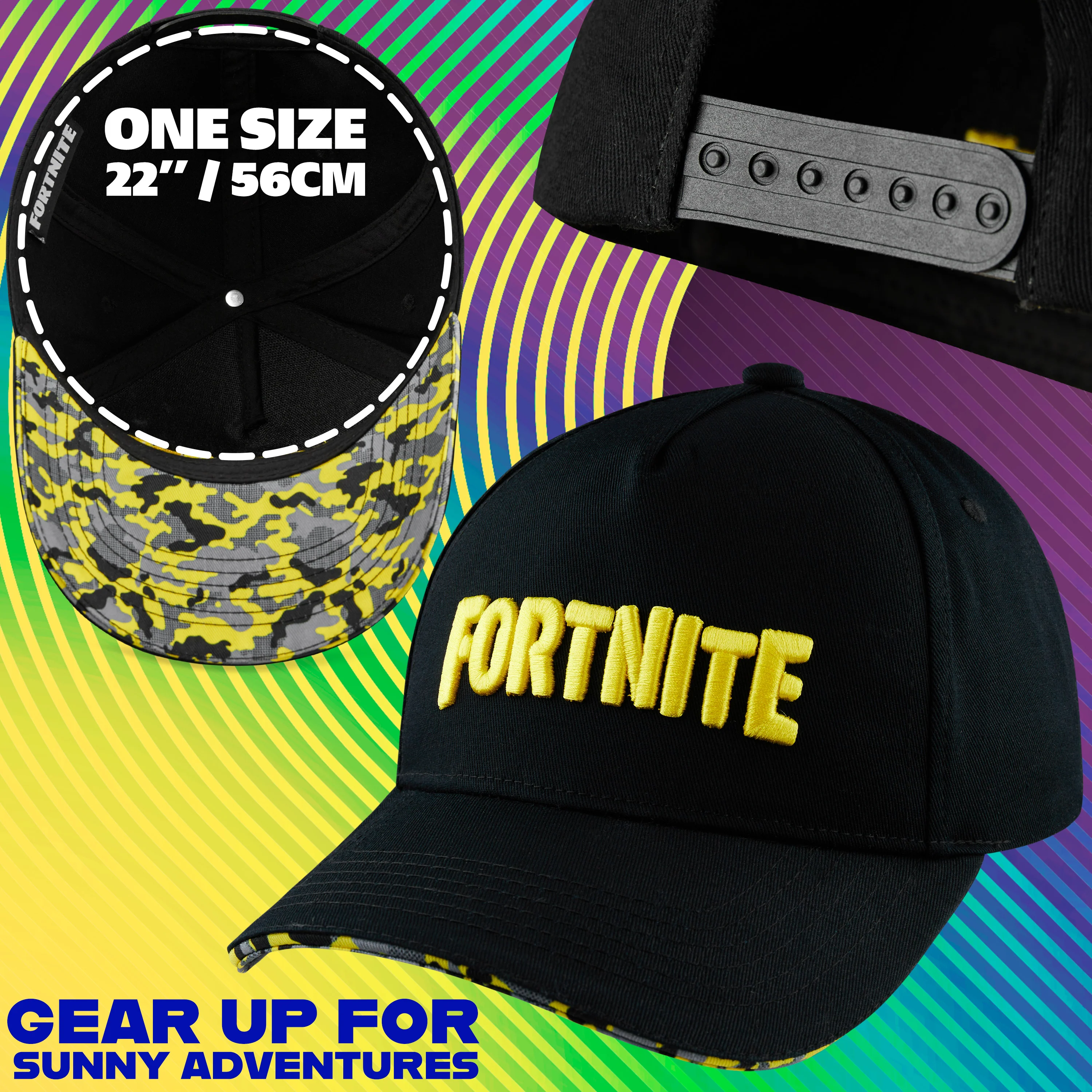 Fortnite Baseball Cap for Kids Teens Peaked Cap Lightweight Sun Hat Casual Sports Running Holiday Essentials Gamer Gifts - Image 6