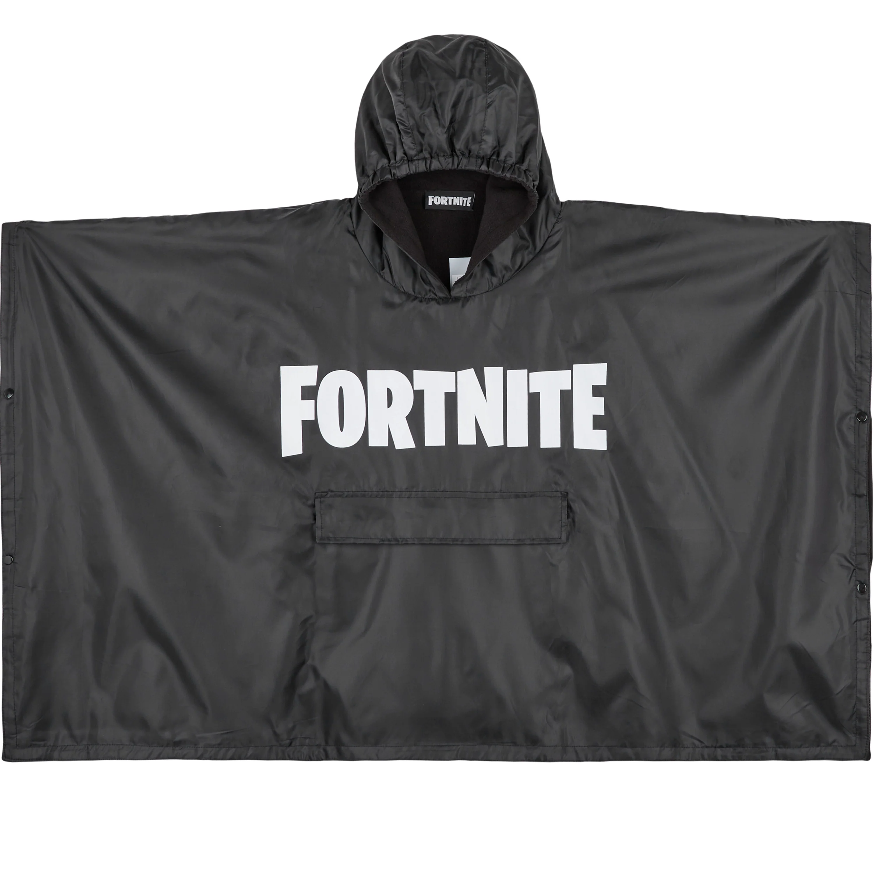 Fortnite Rain Poncho Boys Teenagers Waterproof Poncho with Hood and Fleece Lining Rainwear Packable Poncho - Image 4