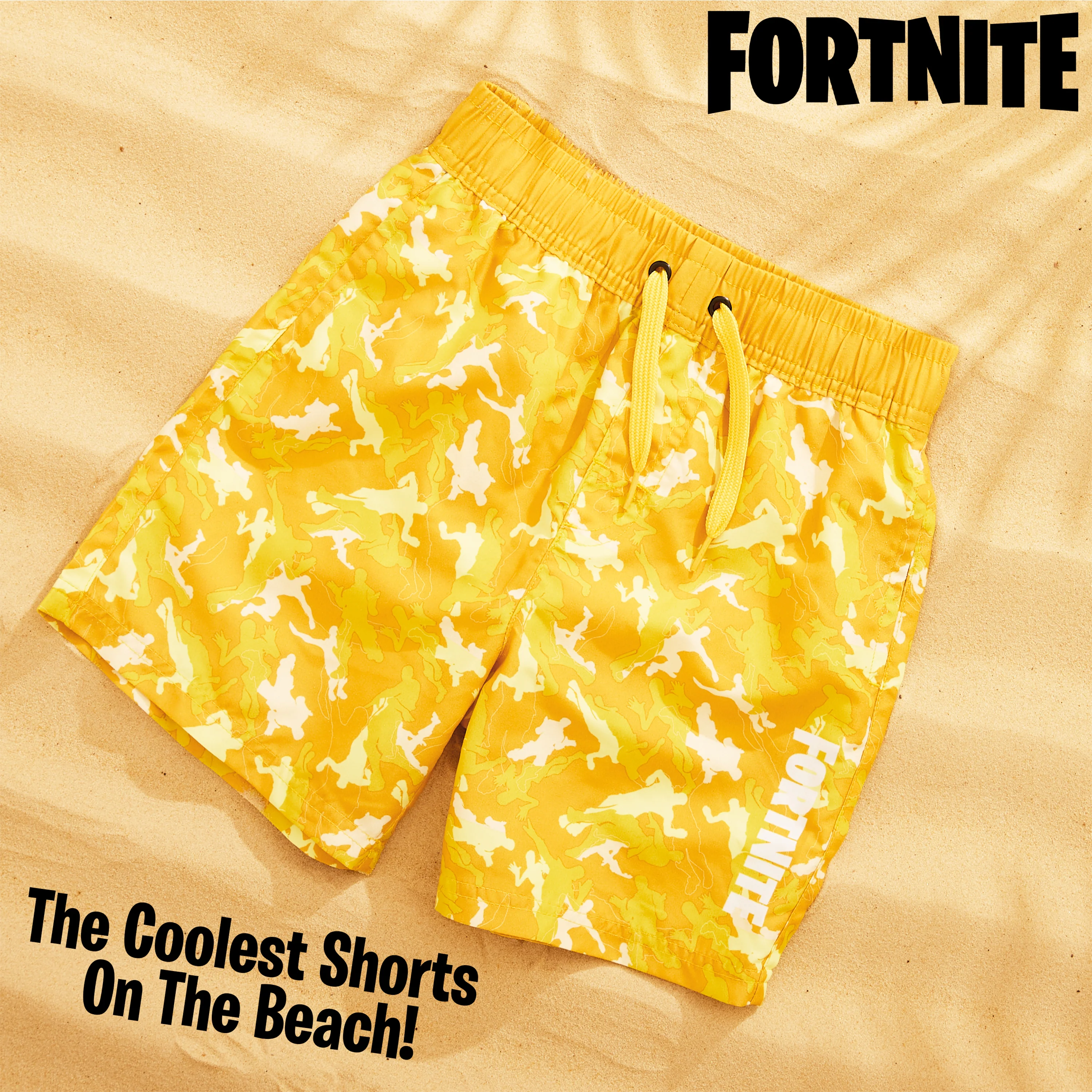 Fortnite Swim Shorts Trunks with Emote Print & Elasticated Waist for Boys Teens - Image 10