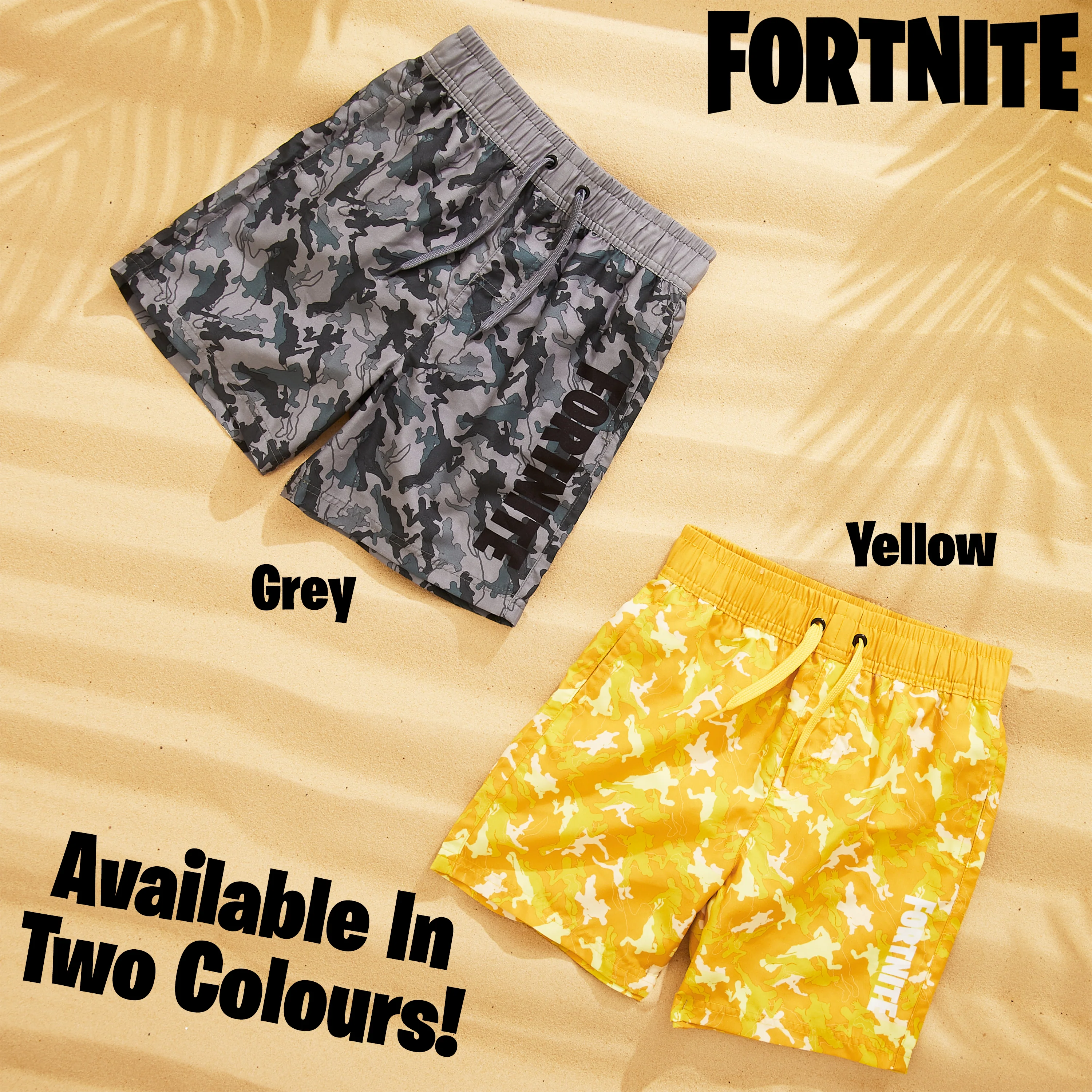 Fortnite Swim Shorts Trunks with Emote Print & Elasticated Waist for Boys Teens - Image 12