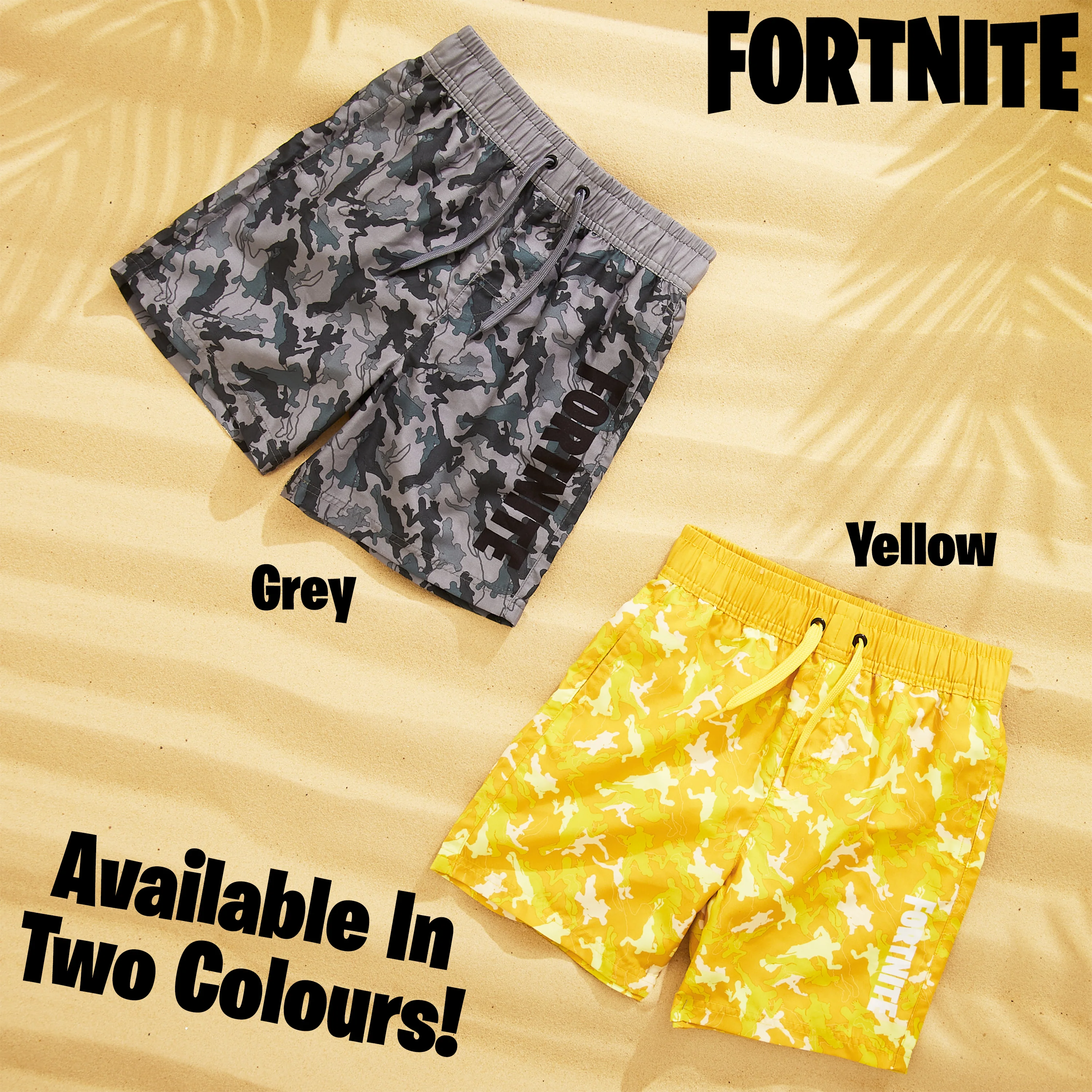Fortnite Swim Shorts Trunks with Emote Print & Elasticated Waist for Boys Teens - Image 6