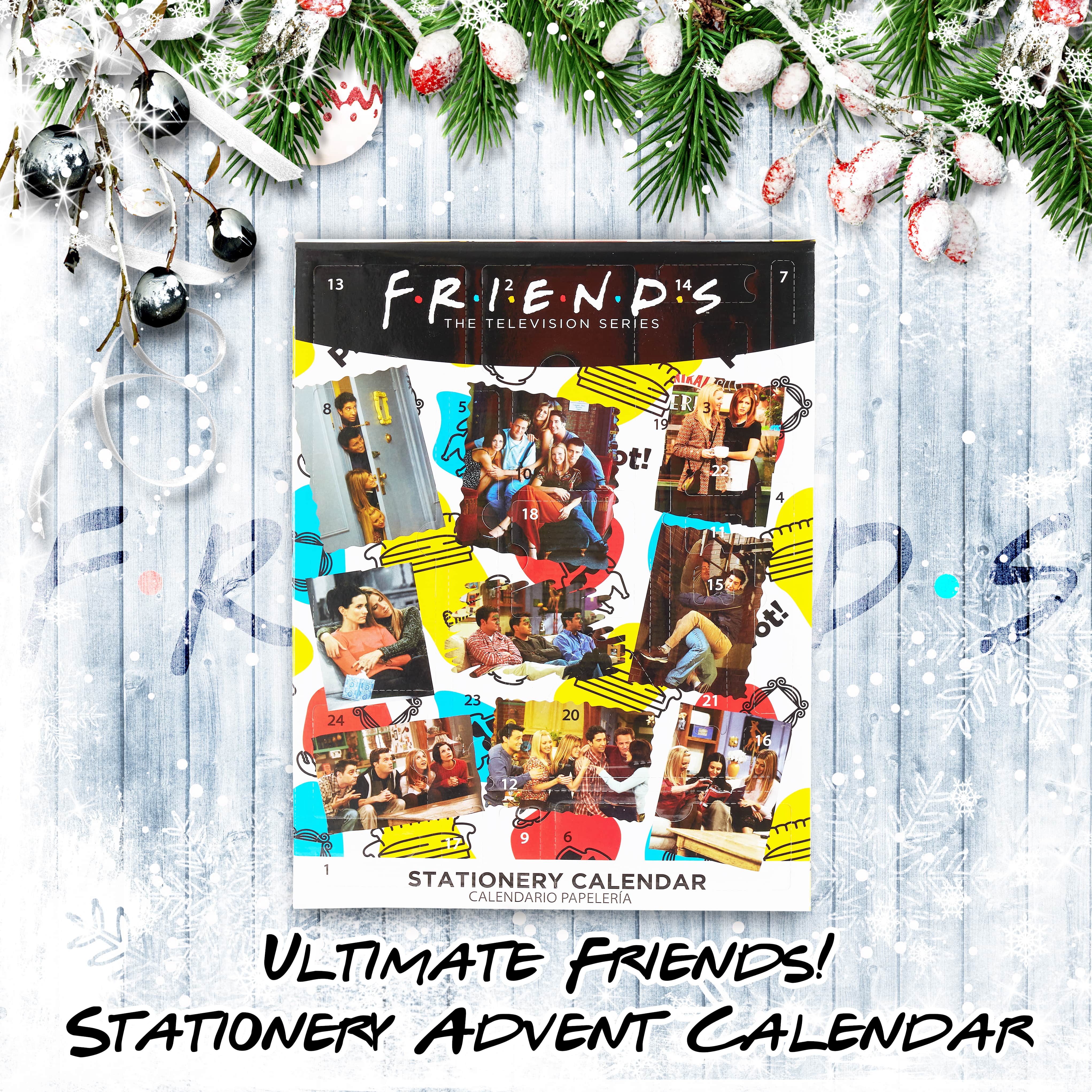 Friends Advent Calendar 2025 for Women Teenagers Kids - Stationery or Jewellery Advent Calendar Official Merchandise (Multi Stationery) - Image 8