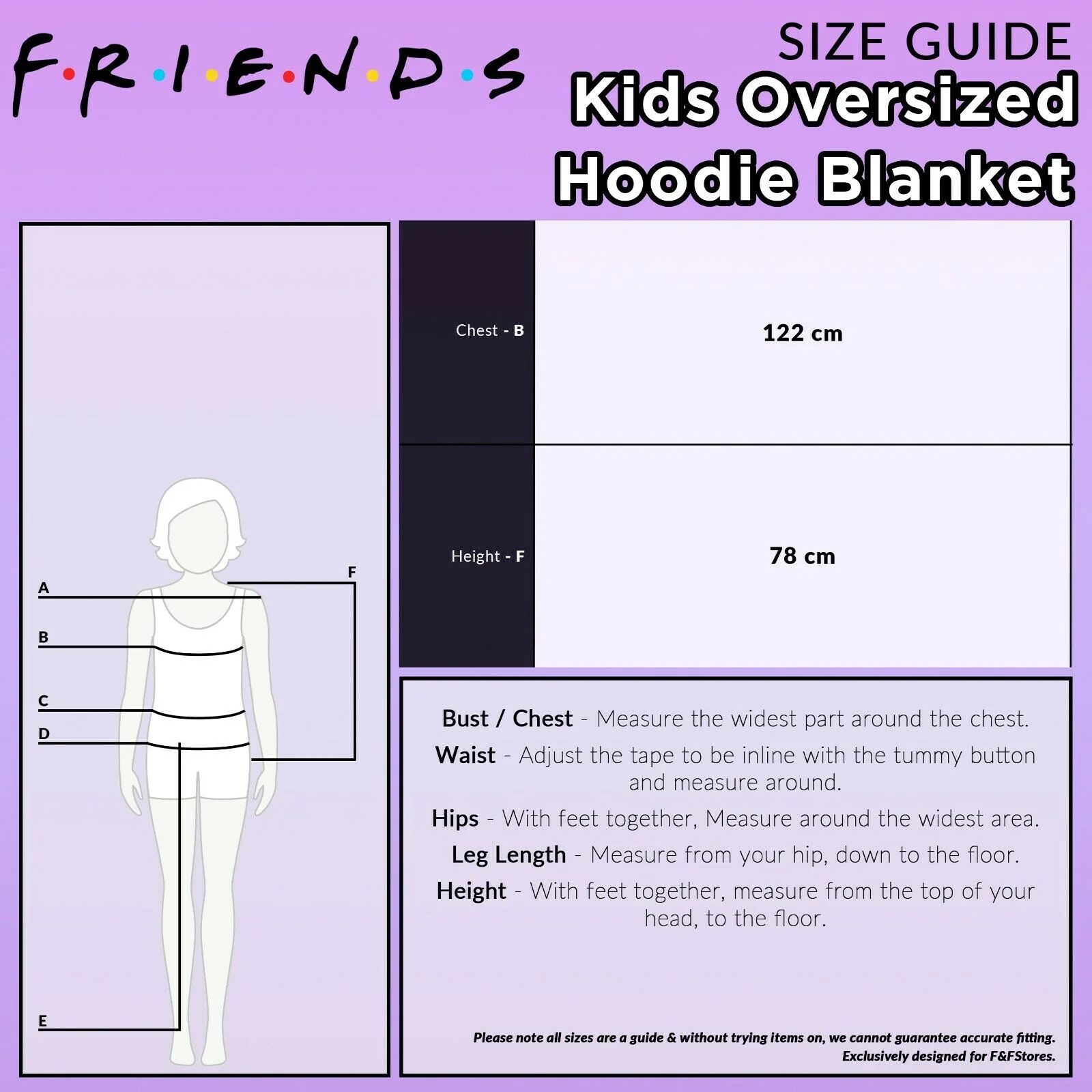 Friends Black Hoodie for Girls Teens, Fleece Oversized Hoodie Blanket - Image 7
