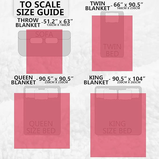 FRIENDS Electric Blanket 130x160cm, Single Size Soft & Luxurious Sherpa Fleece Heated Blanket - Image 6