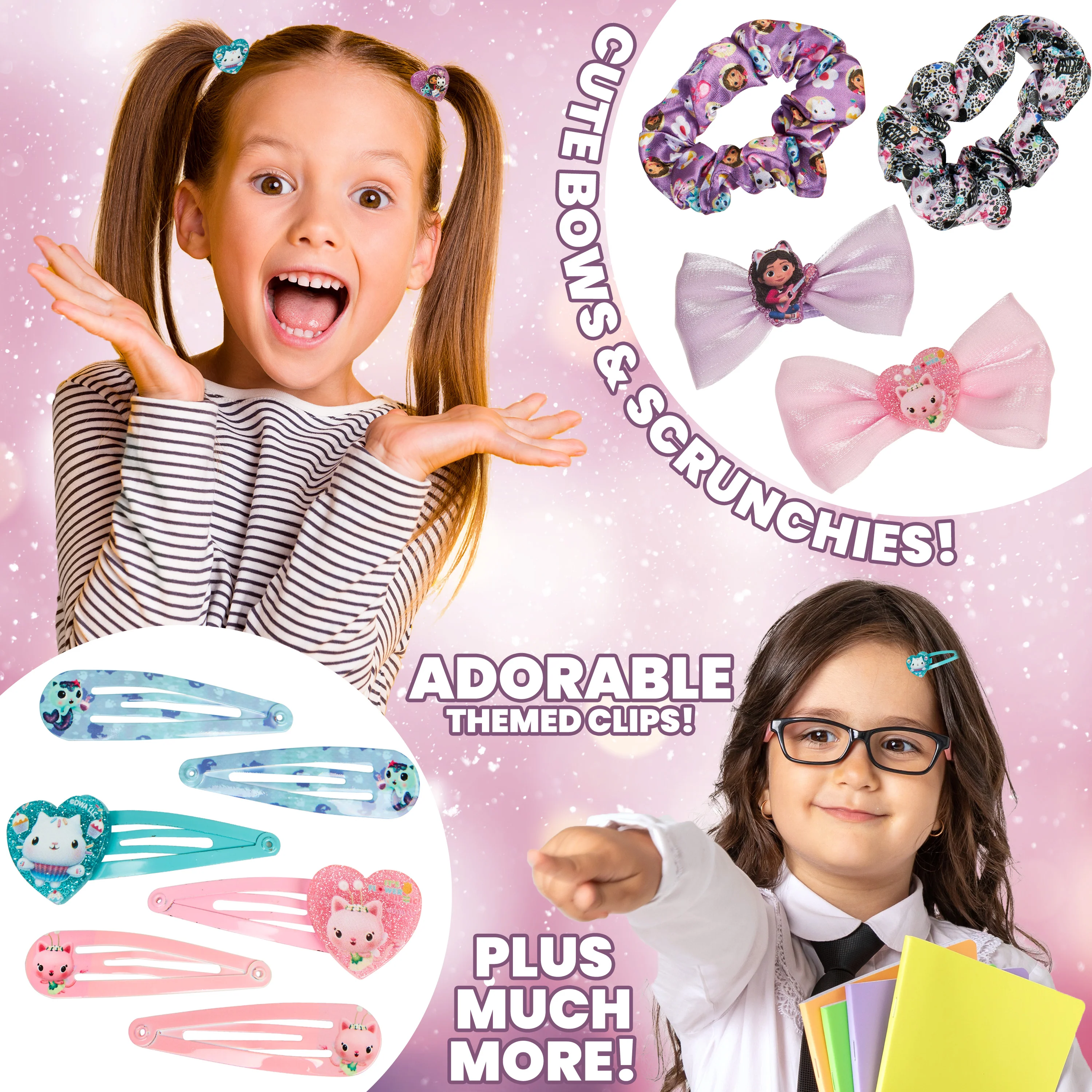Gabby's Dollhouse Advent Calendar 2025 Girls Hair Accessories Countdown Calendar - Image 5