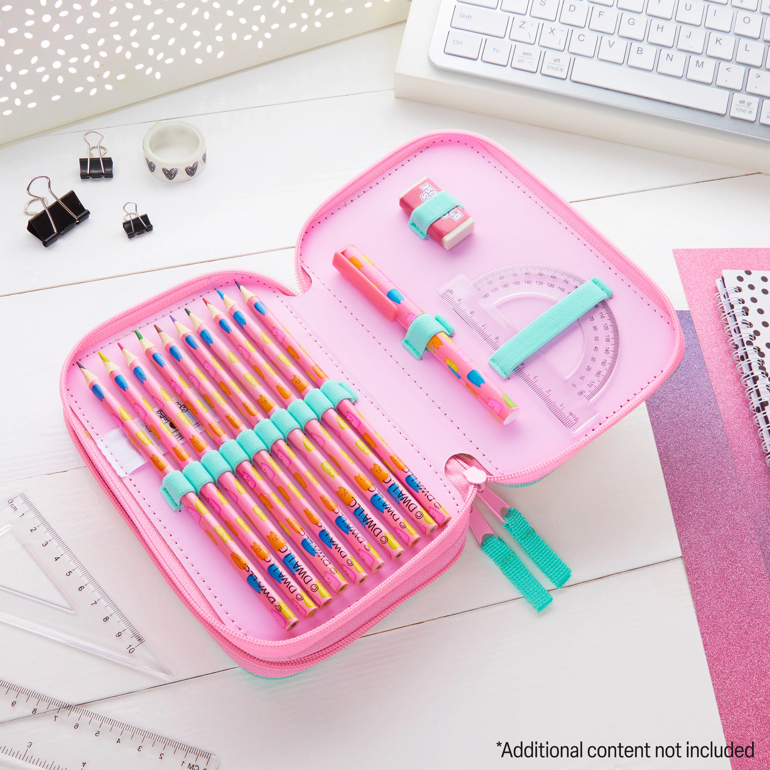 Gabby's Dollhouse Pencil Case with Stationery for Girls - Image 2
