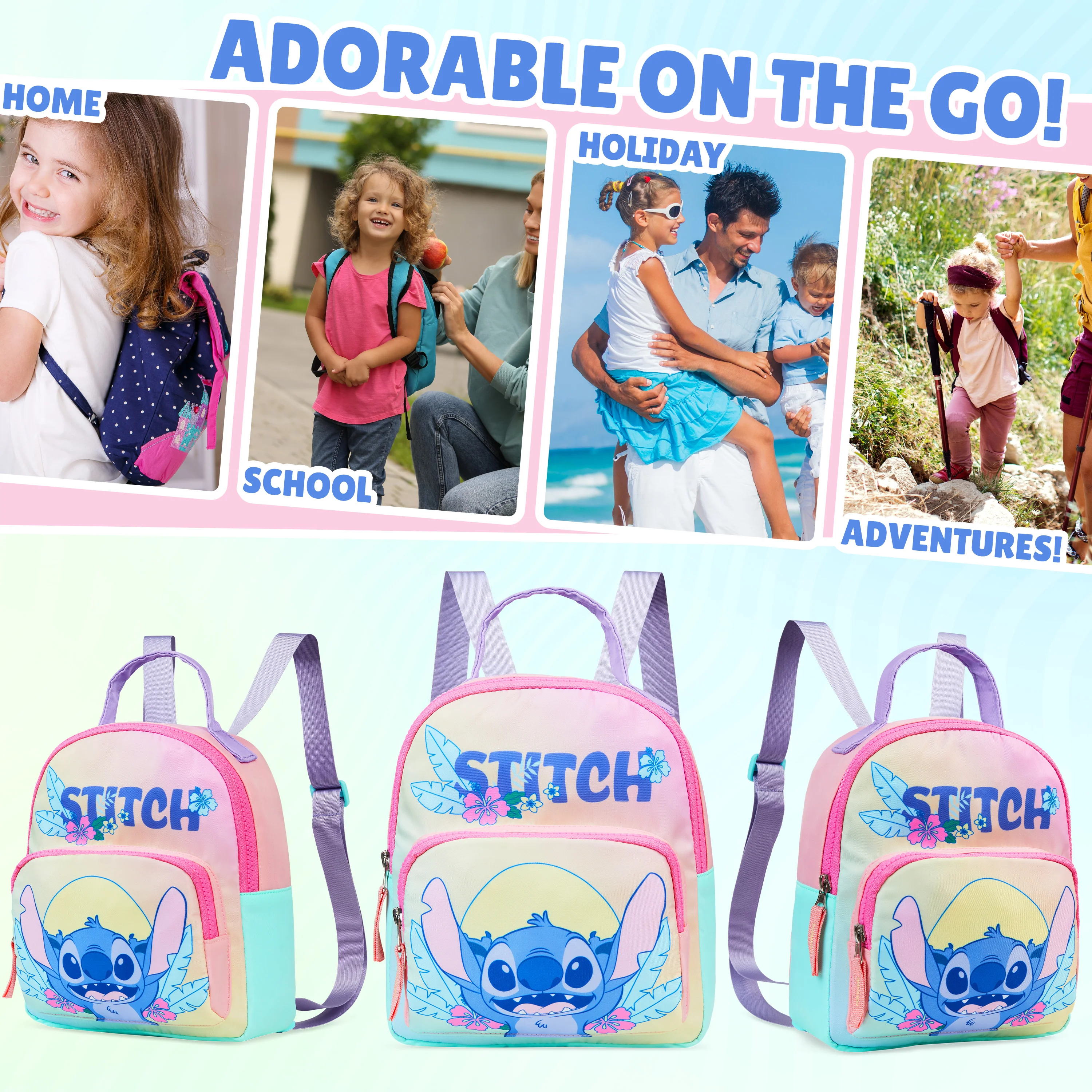 Get Trend Backpack for Girls Teens Small Travel Backpack Women Rucksack Shoulder Bag - Image 3