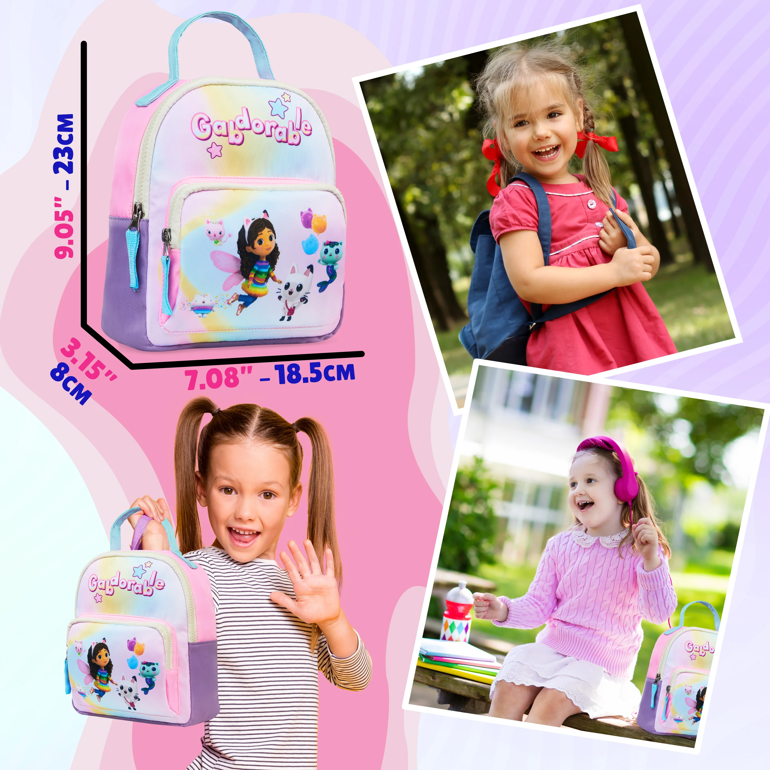 Get Trend Backpack for Girls Teens Small Travel Backpack Women Rucksack Shoulder Bag - Image 2