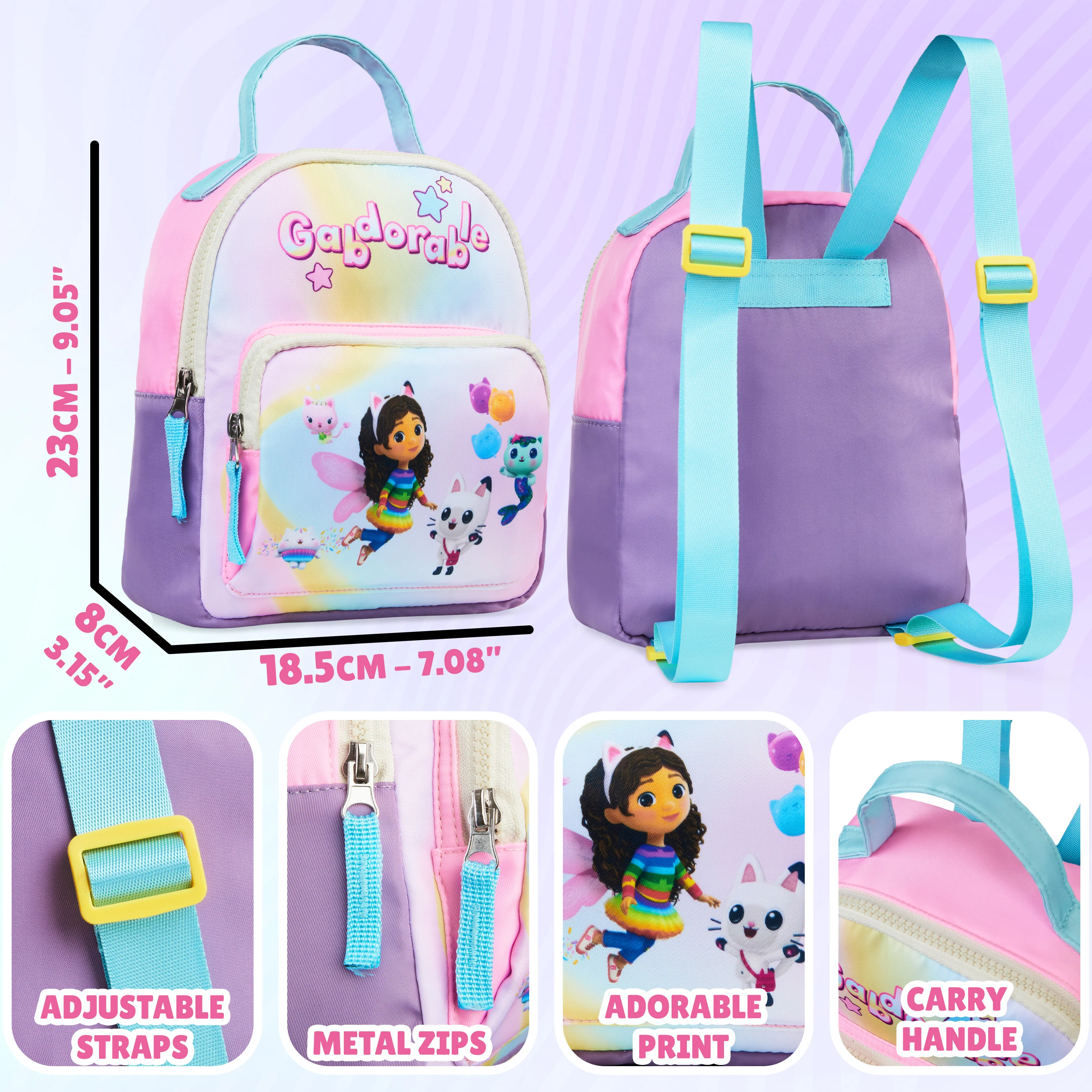 Get Trend Backpack for Girls Teens Small Travel Backpack Women Rucksack Shoulder Bag - Image 6