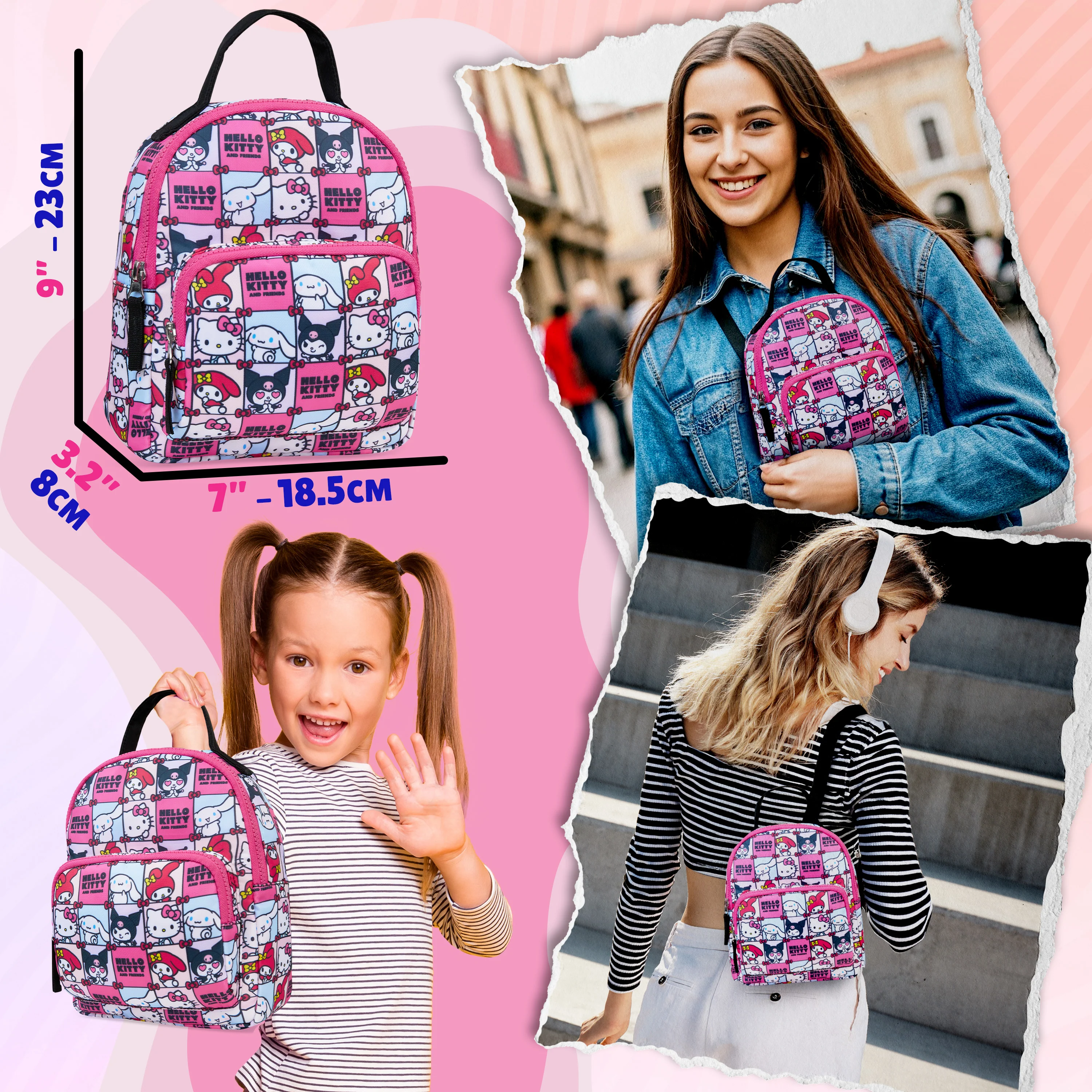 Get Trend Backpack for Girls Teens Small Travel Backpack Women Rucksack Shoulder Bag - Image 2