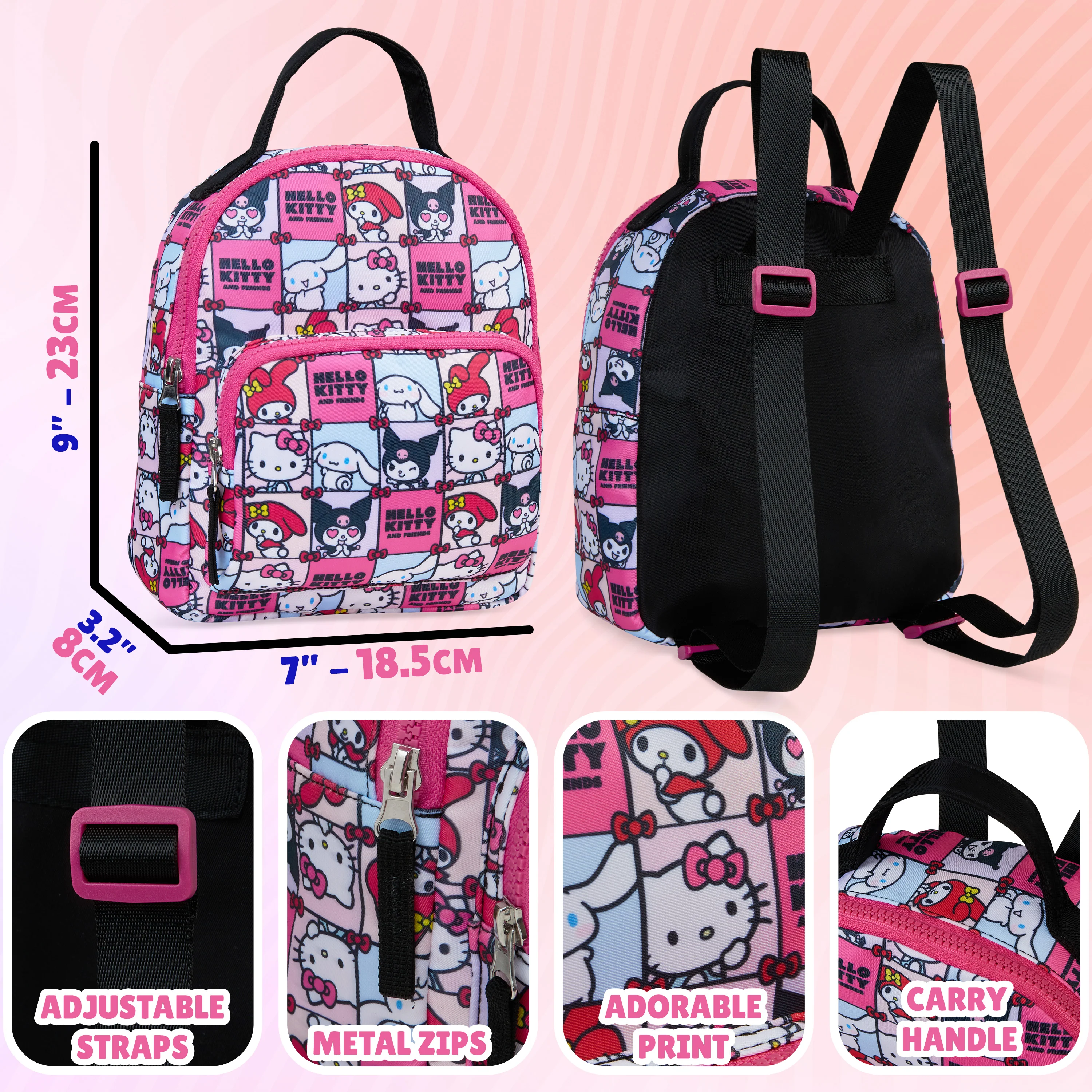 Get Trend Backpack for Girls Teens Small Travel Backpack Women Rucksack Shoulder Bag - Image 6